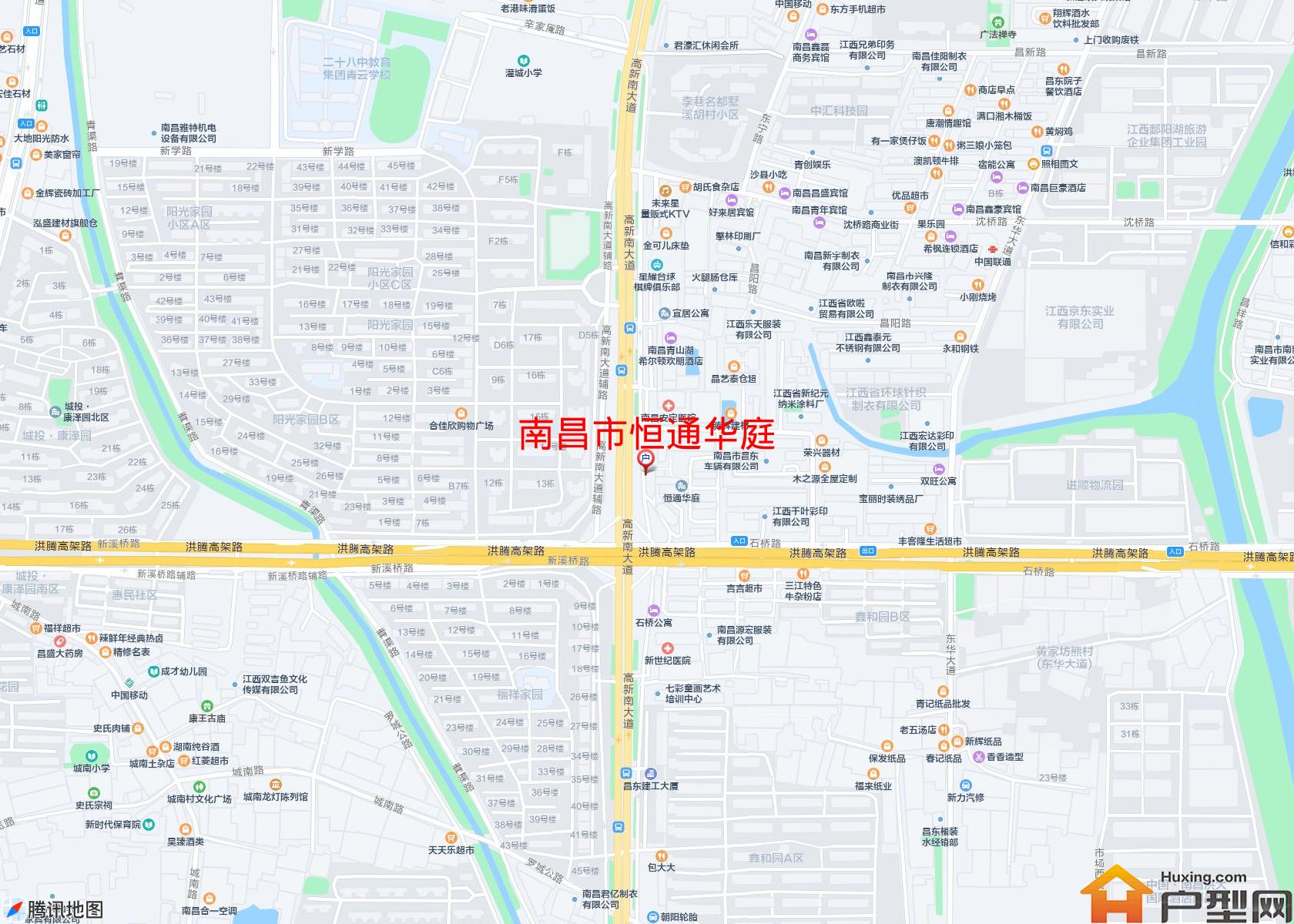 恒通华庭小区 - 户型网