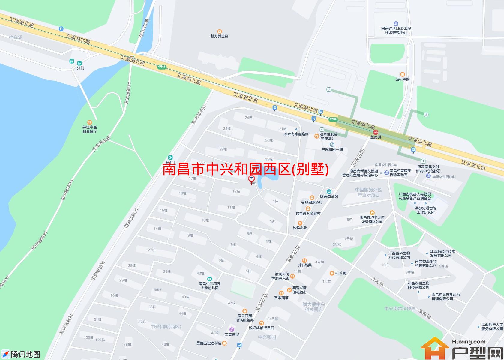 中兴和园西区(别墅)小区 - 户型网