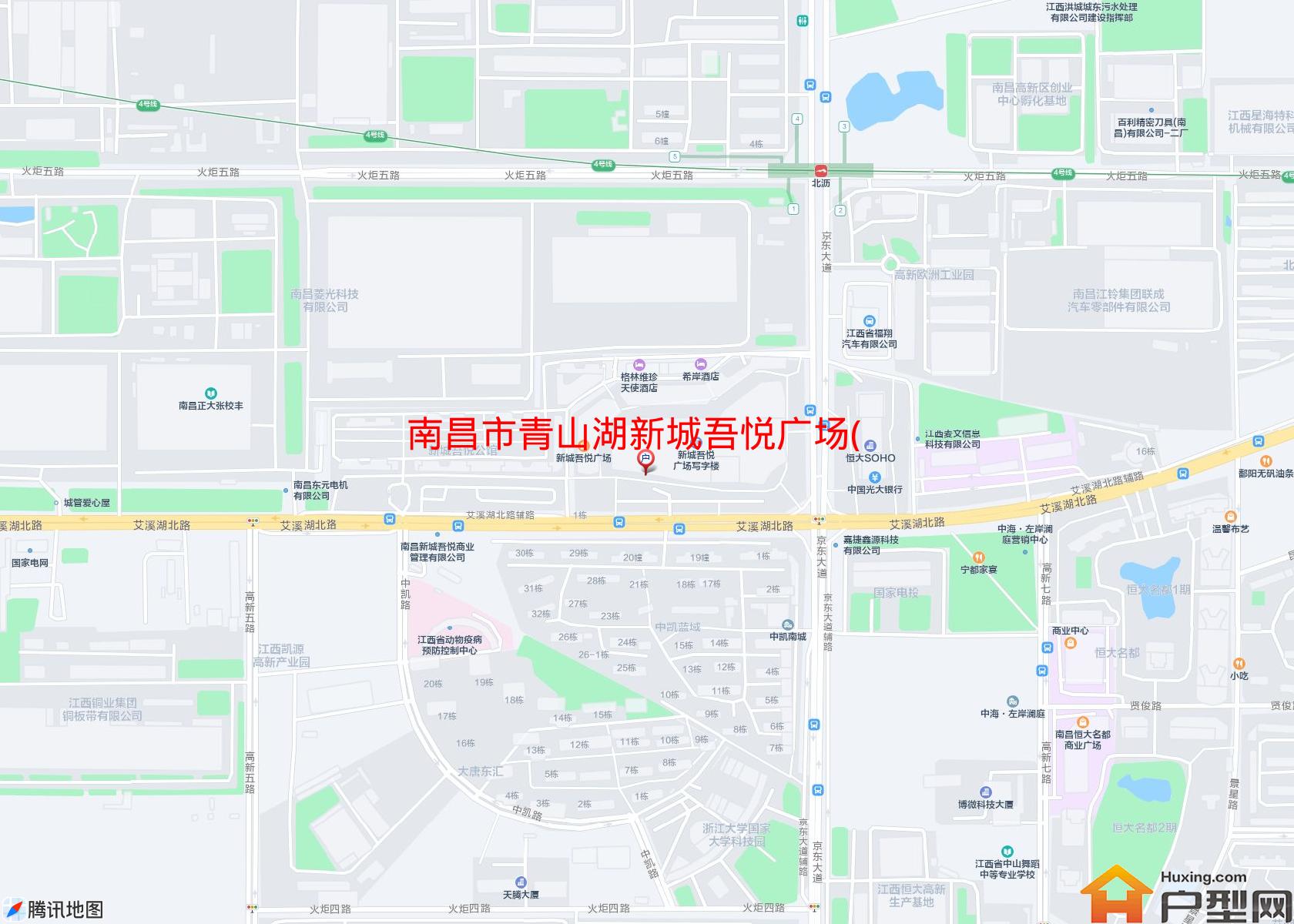 青山湖新城吾悦广场(商住楼)小区 - 户型网