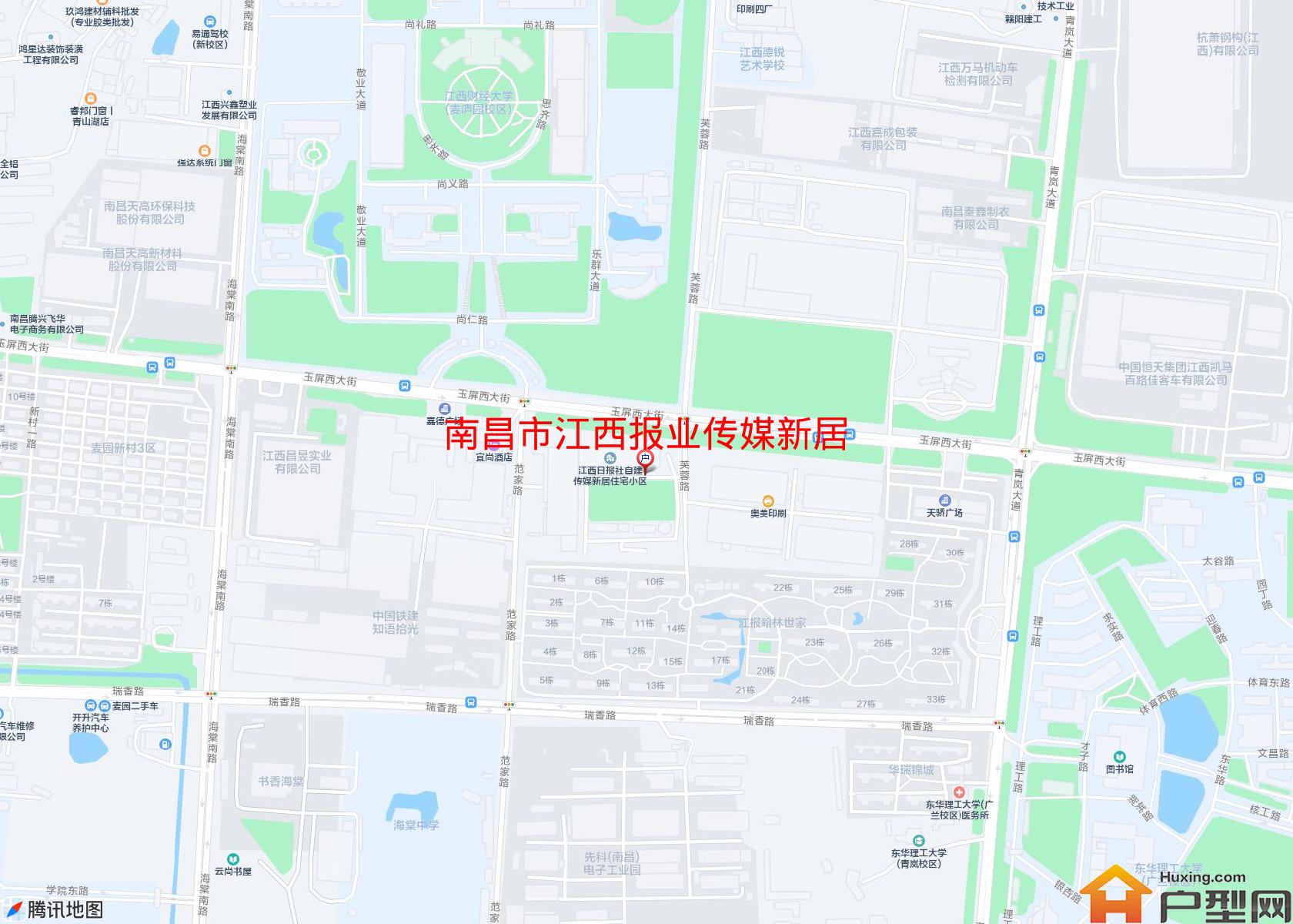 江西报业传媒新居小区 - 户型网