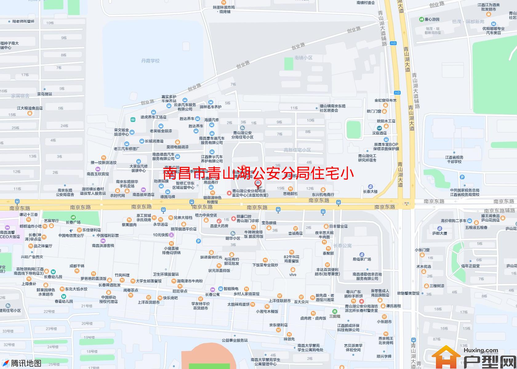 青山湖公安分局住宅小区小区 - 户型网