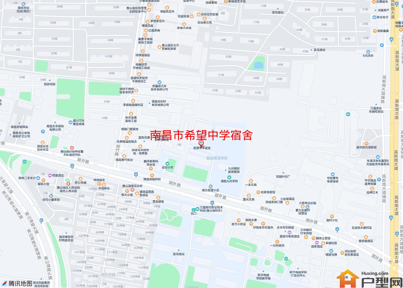 希望中学宿舍小区 - 户型网