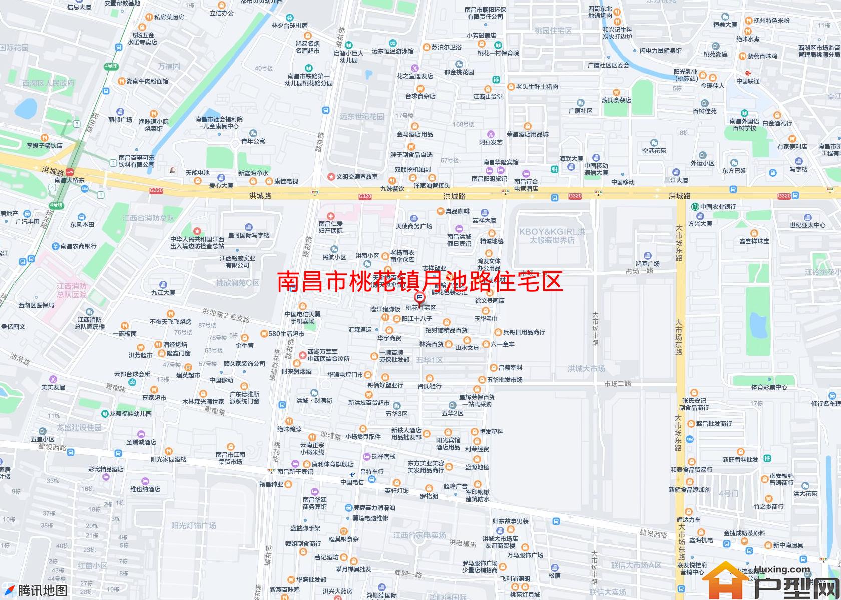 桃花镇月池路住宅区小区 - 户型网