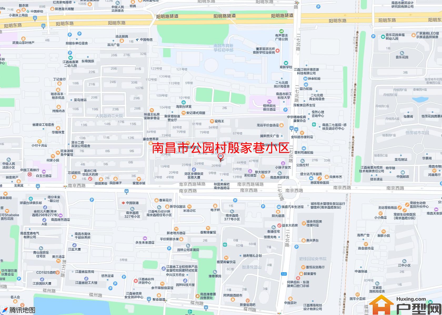 公园村殷家巷小区小区 - 户型网