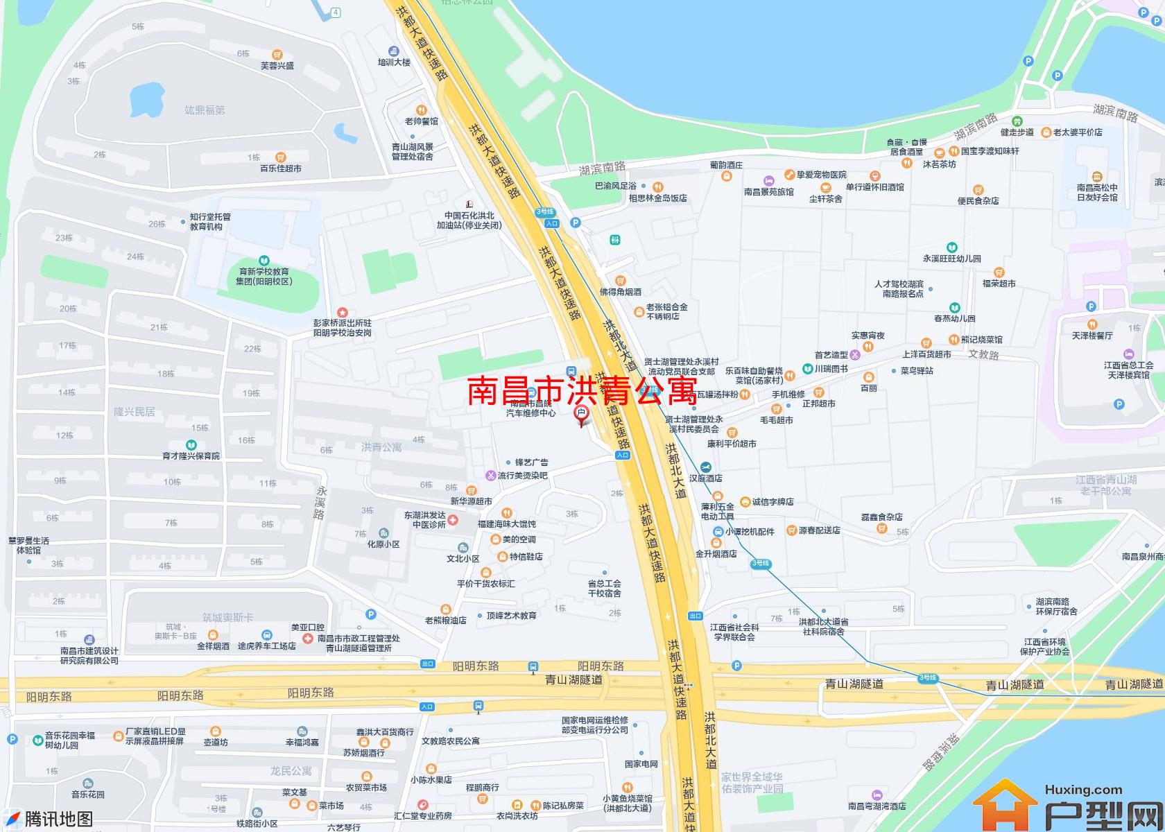洪青公寓小区 - 户型网