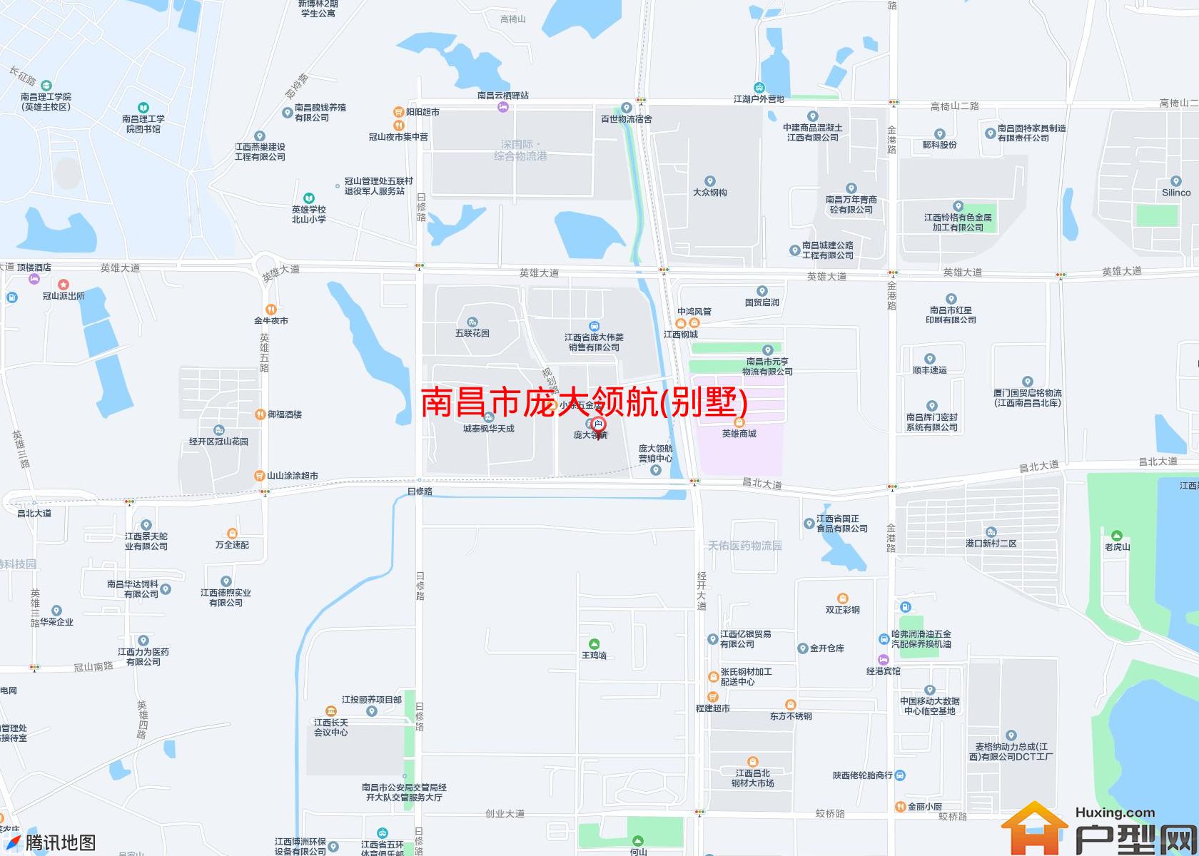 庞大领航(别墅)小区 - 户型网