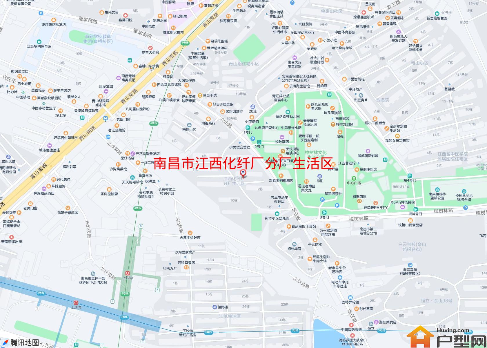 江西化纤厂分厂生活区小区 - 户型网
