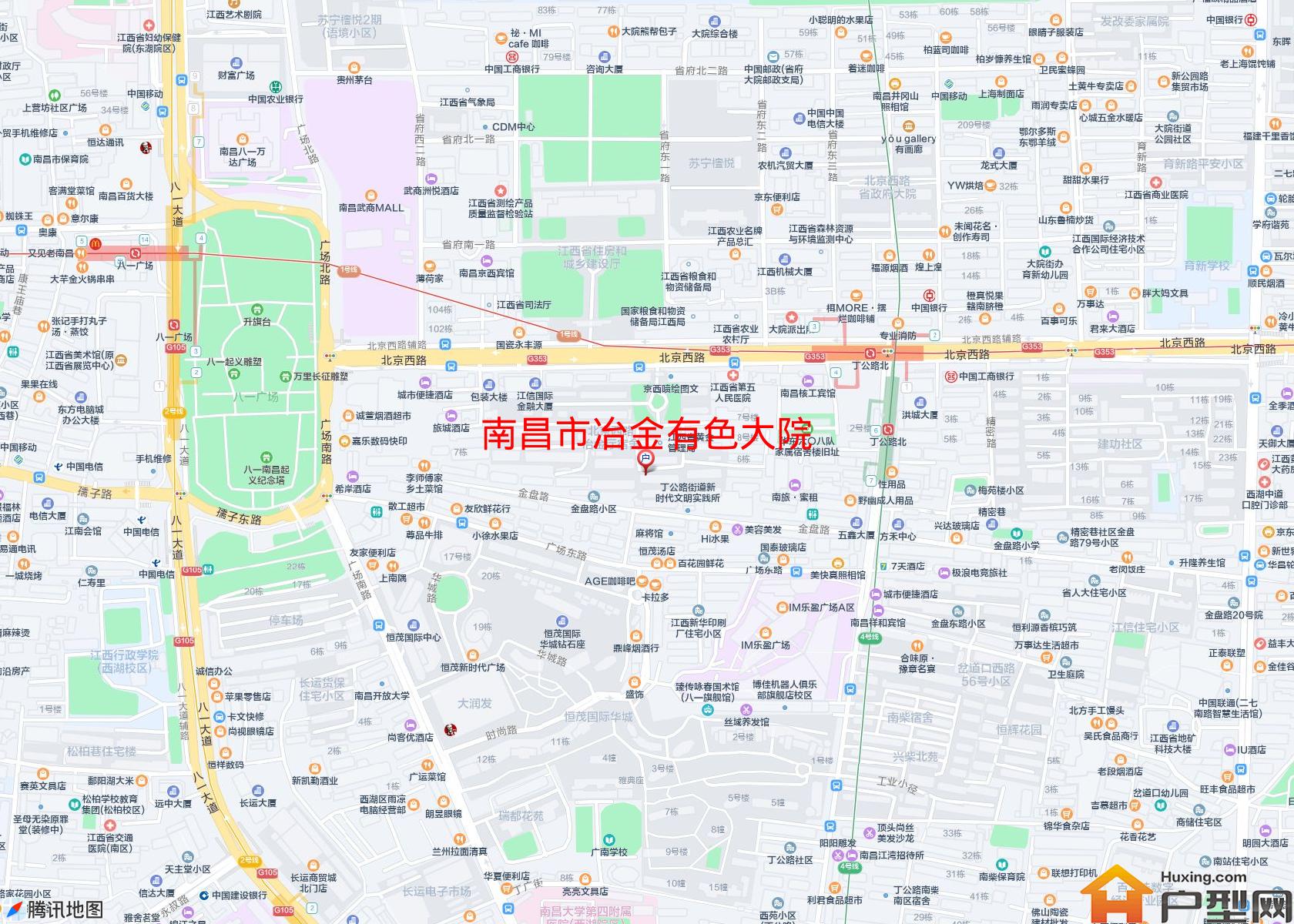 冶金有色大院小区 - 户型网