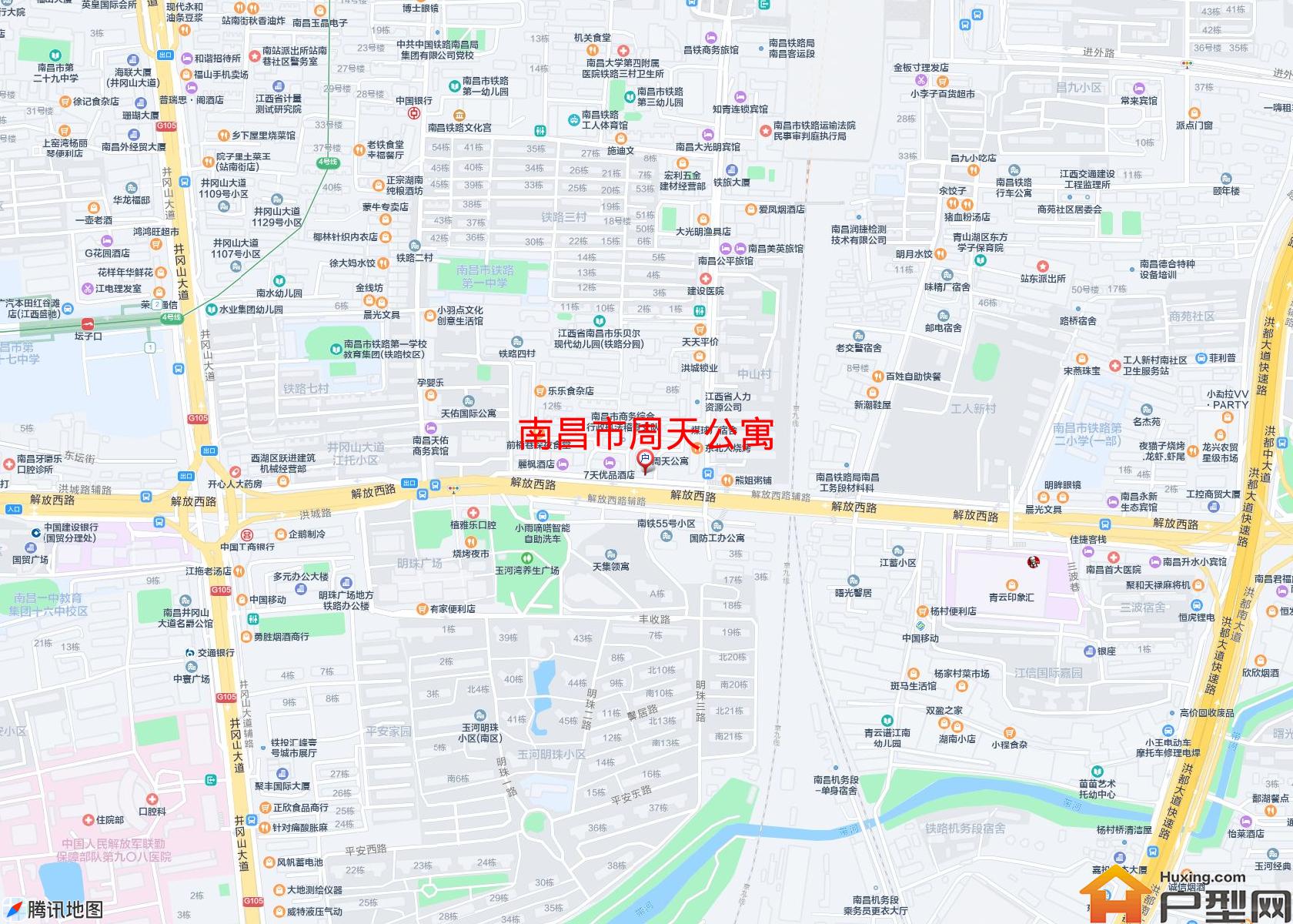 周天公寓小区 - 户型网