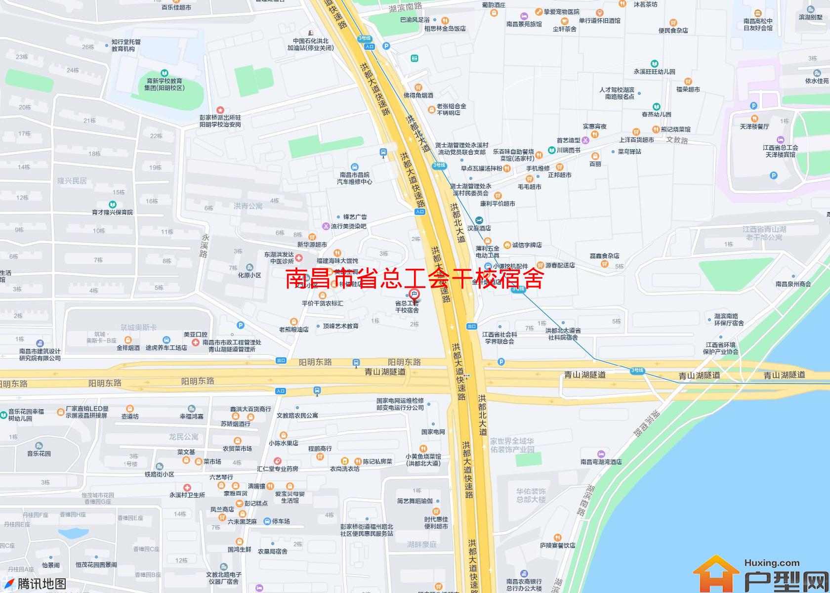 省总工会干校宿舍小区 - 户型网