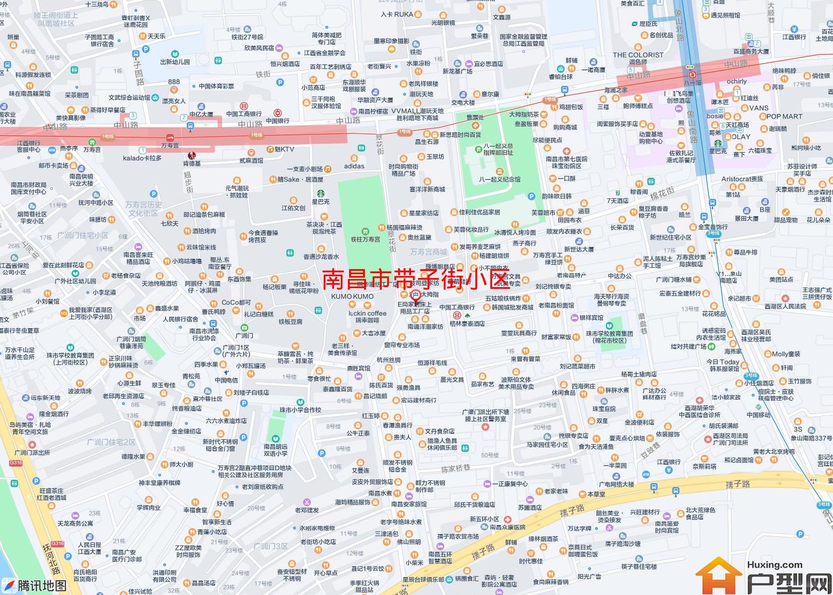 带子街小区小区 - 户型网