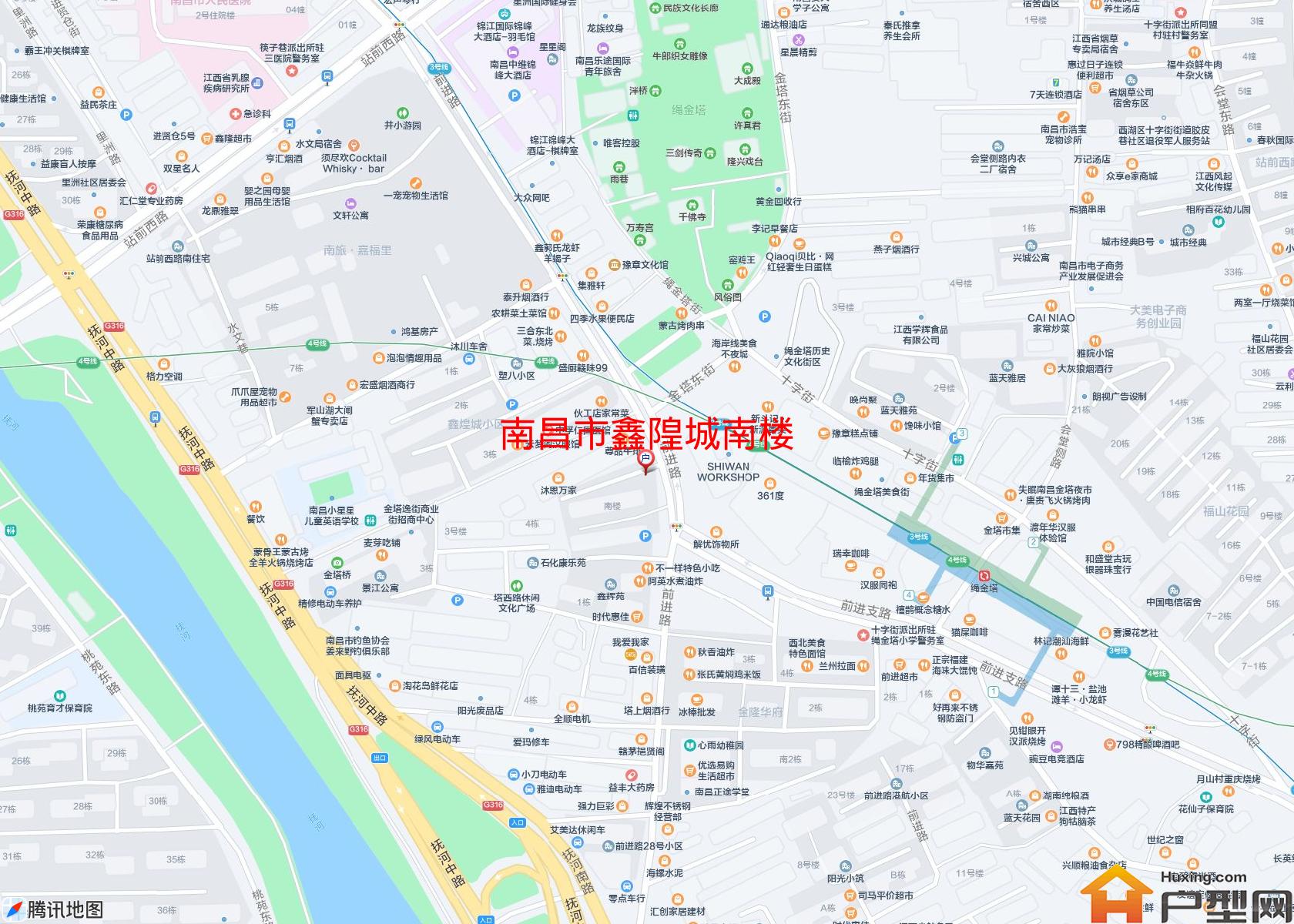 鑫隍城南楼小区 - 户型网