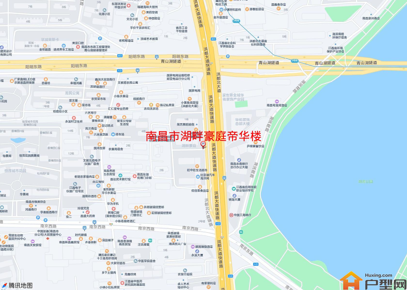 湖畔豪庭帝华楼小区 - 户型网