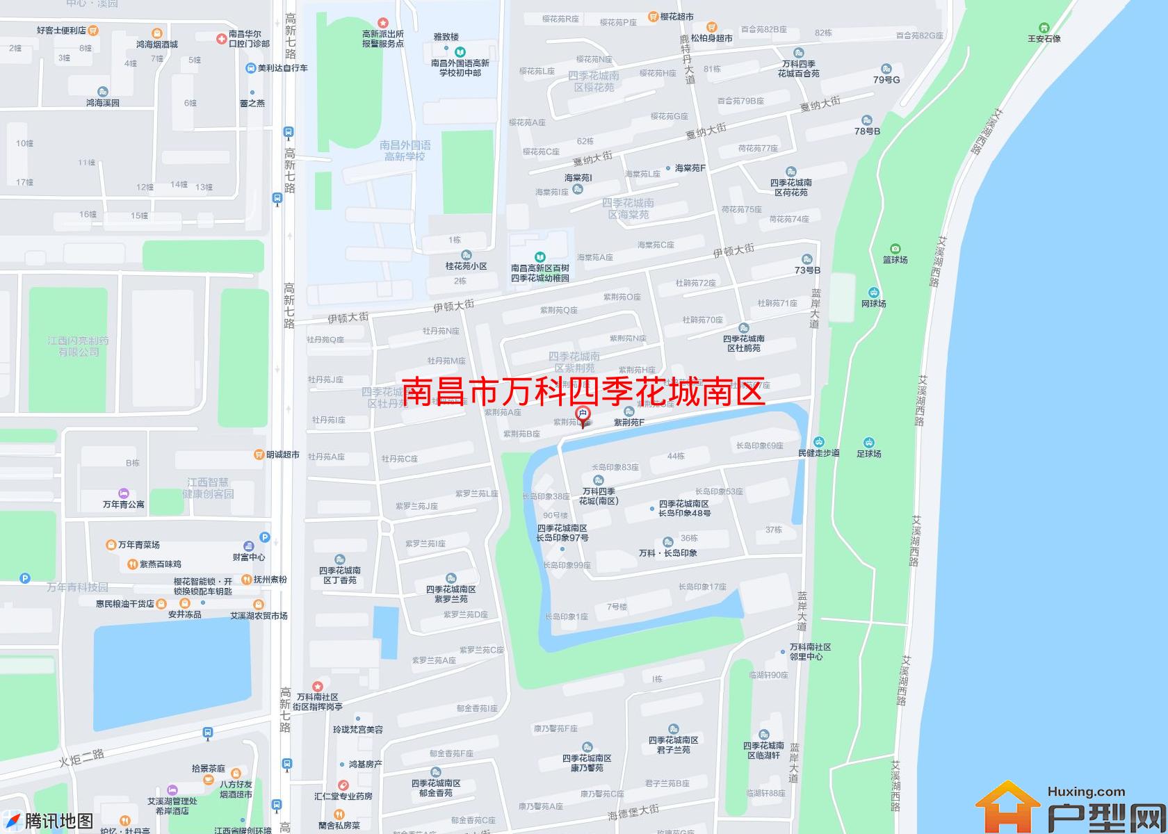 万科四季花城南区小区 - 户型网