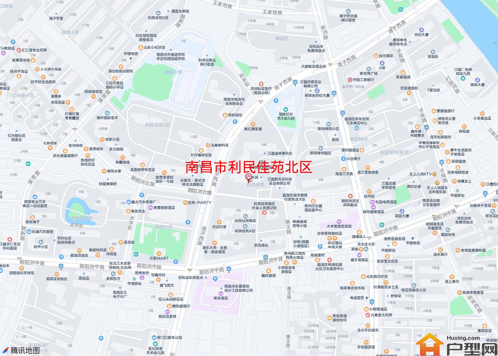 利民佳苑北区小区 - 户型网