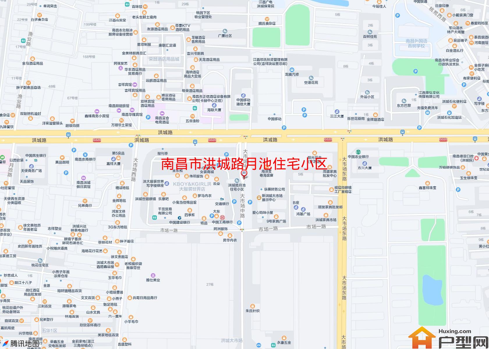 洪城路月池住宅小区小区 - 户型网