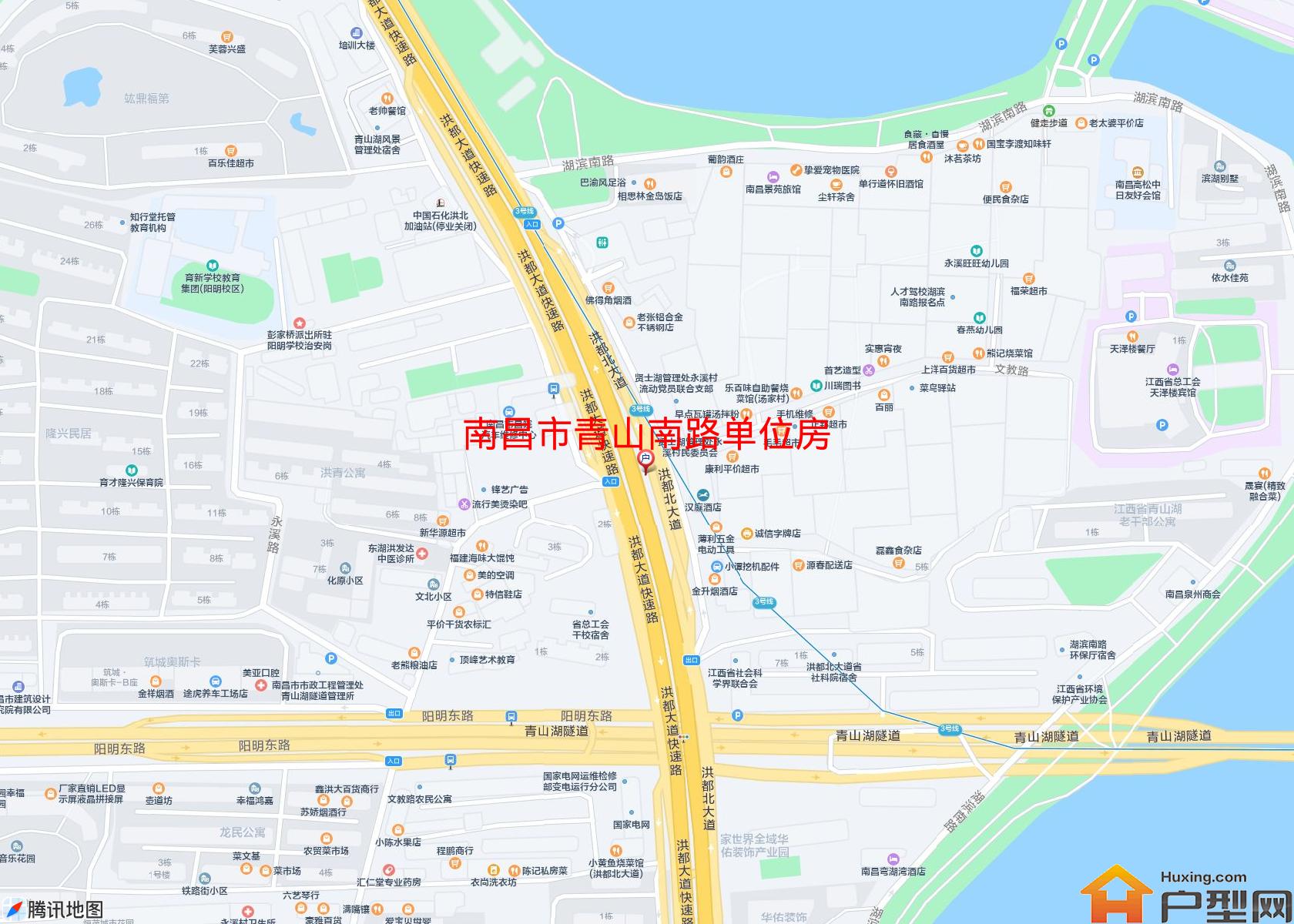 青山南路单位房小区 - 户型网