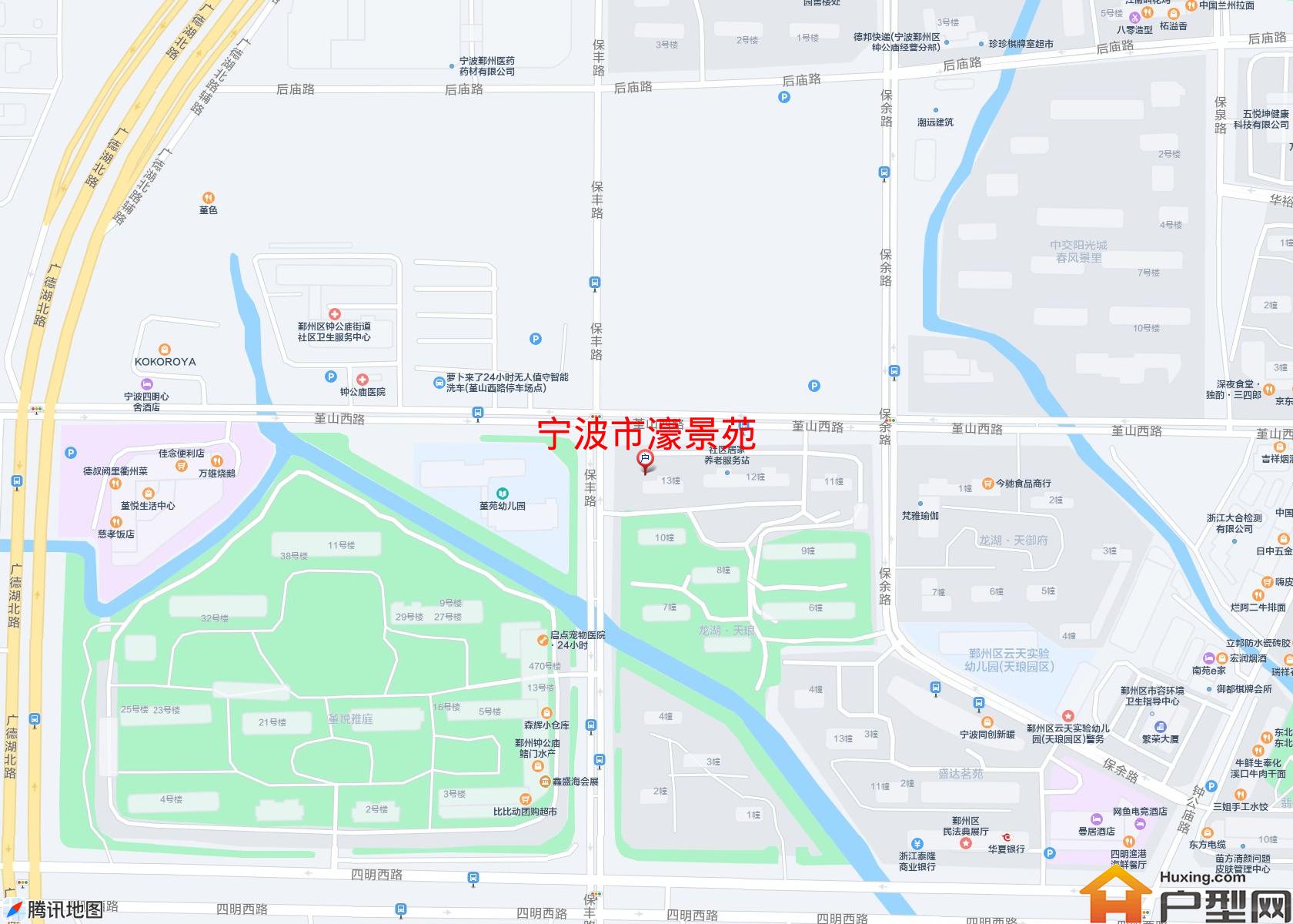 濠景苑小区 - 户型网
