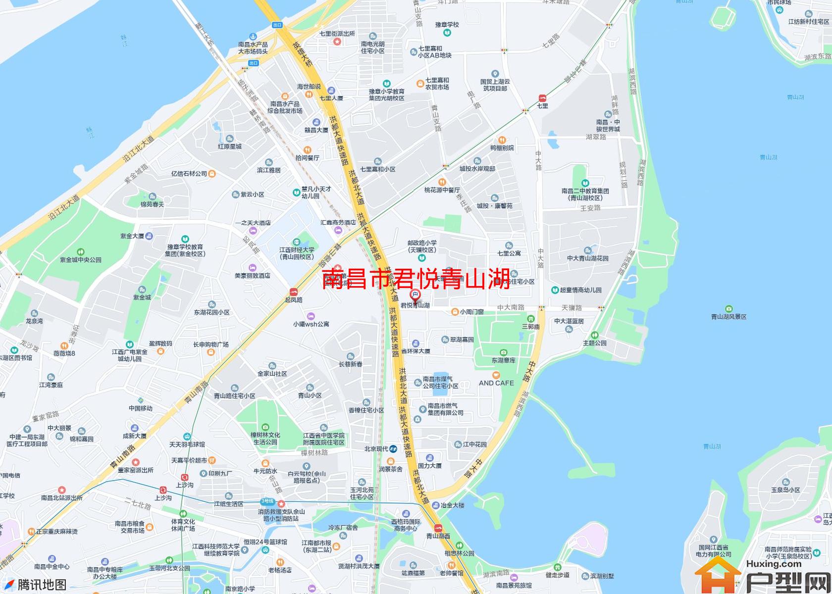 君悦青山湖小区 - 户型网