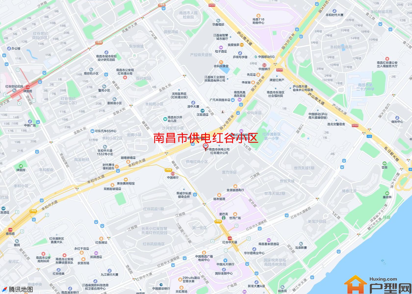 供电红谷小区小区 - 户型网