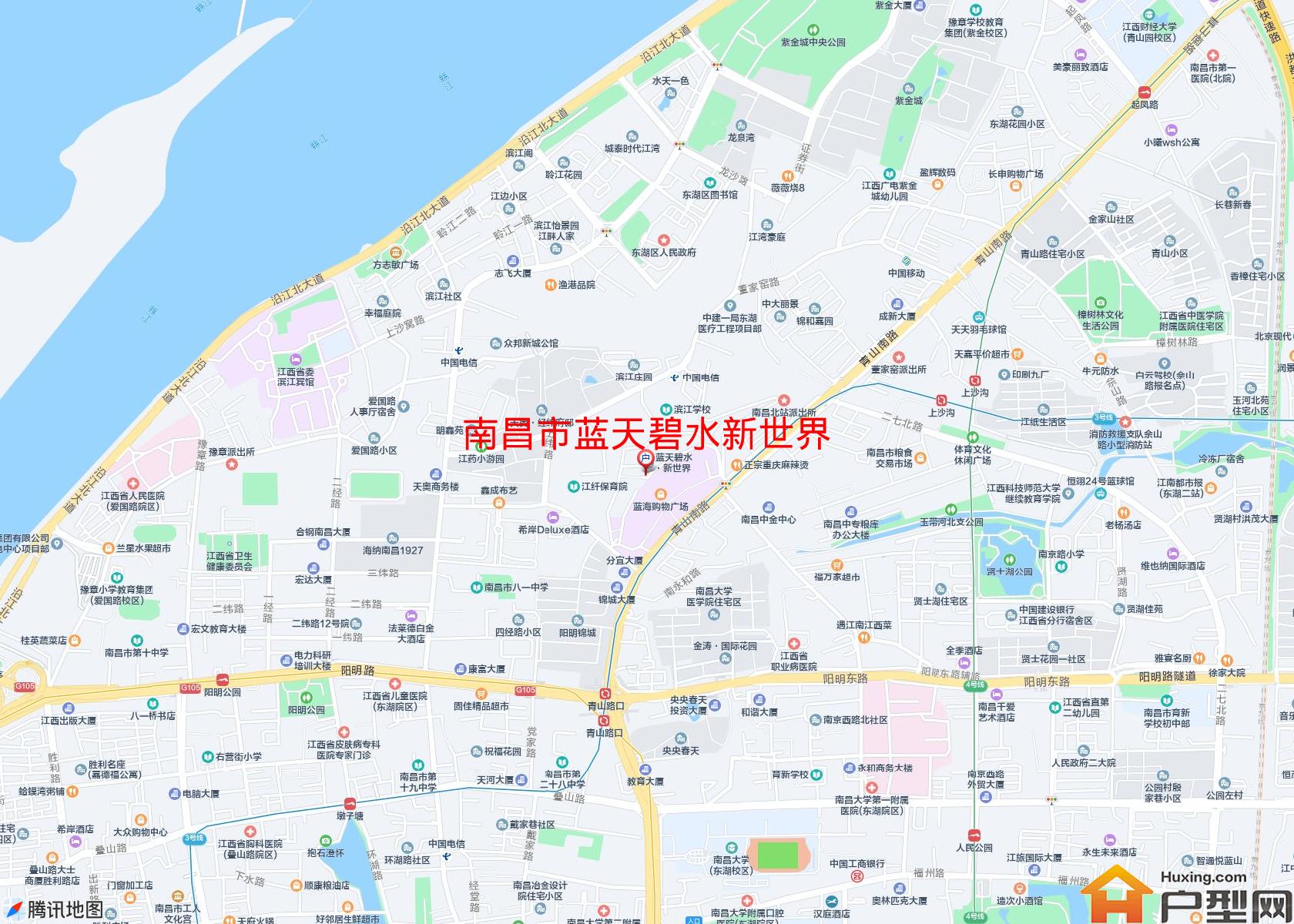 蓝天碧水新世界小区 - 户型网