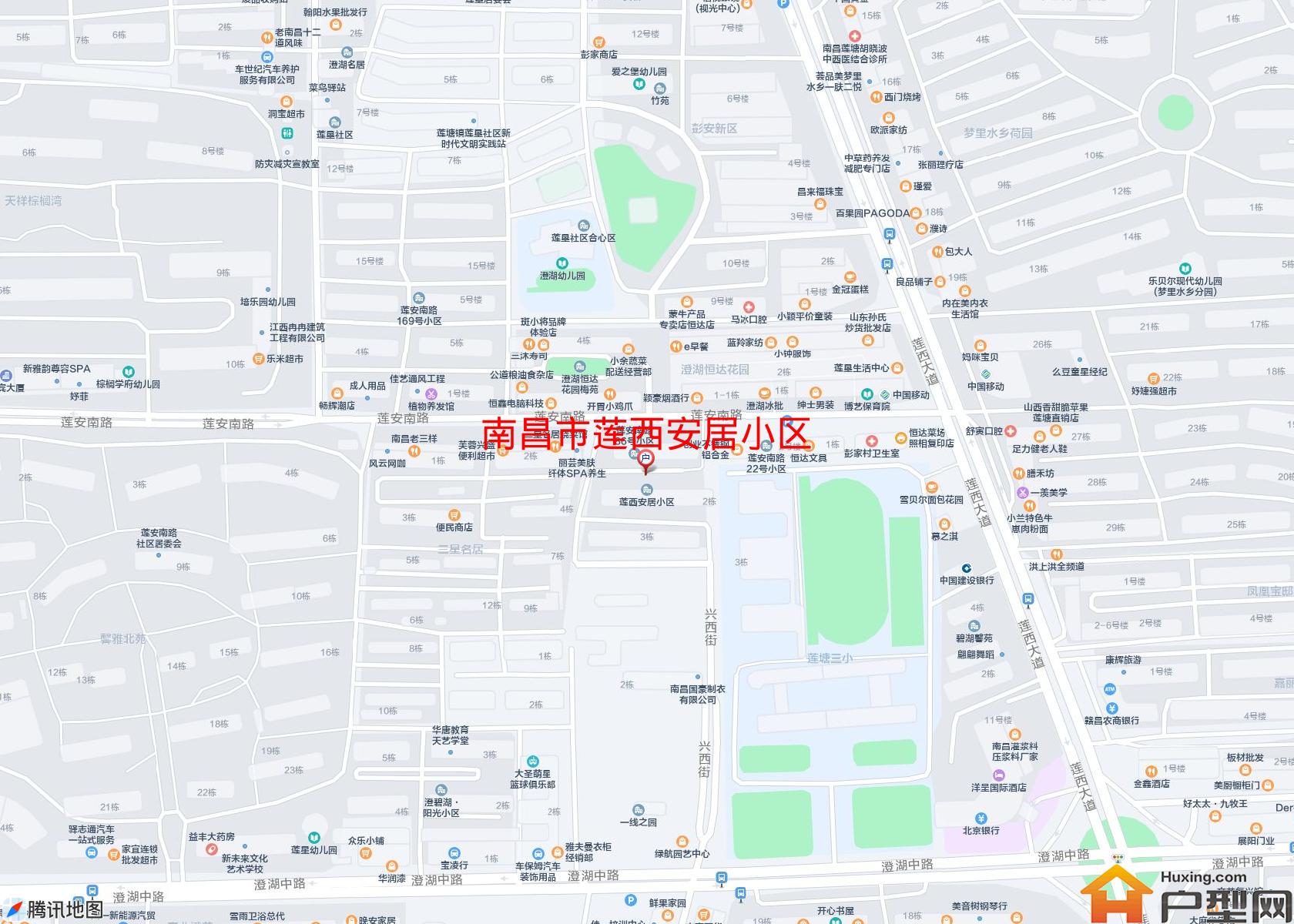 莲西安居小区小区 - 户型网