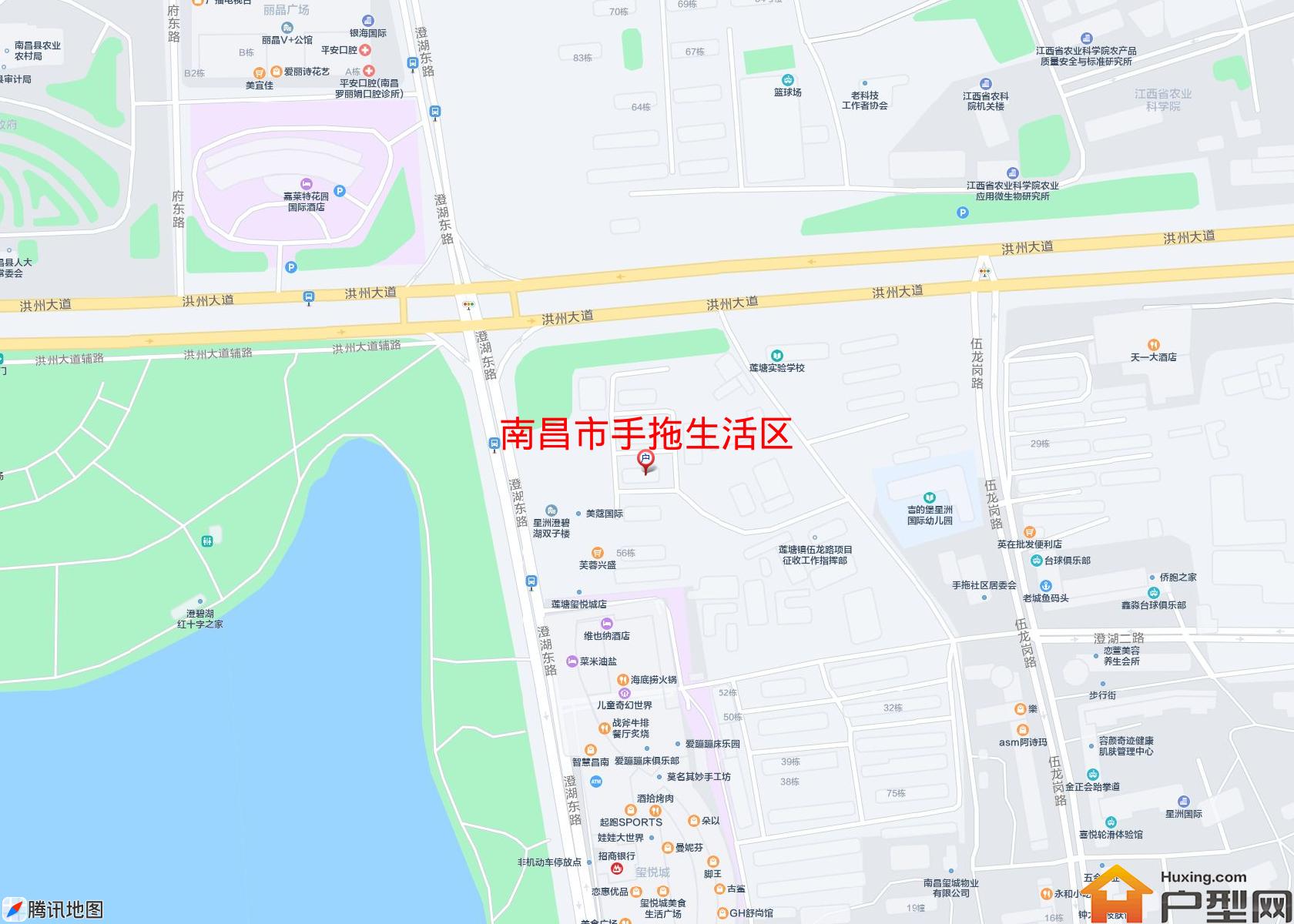 手拖生活区小区 - 户型网