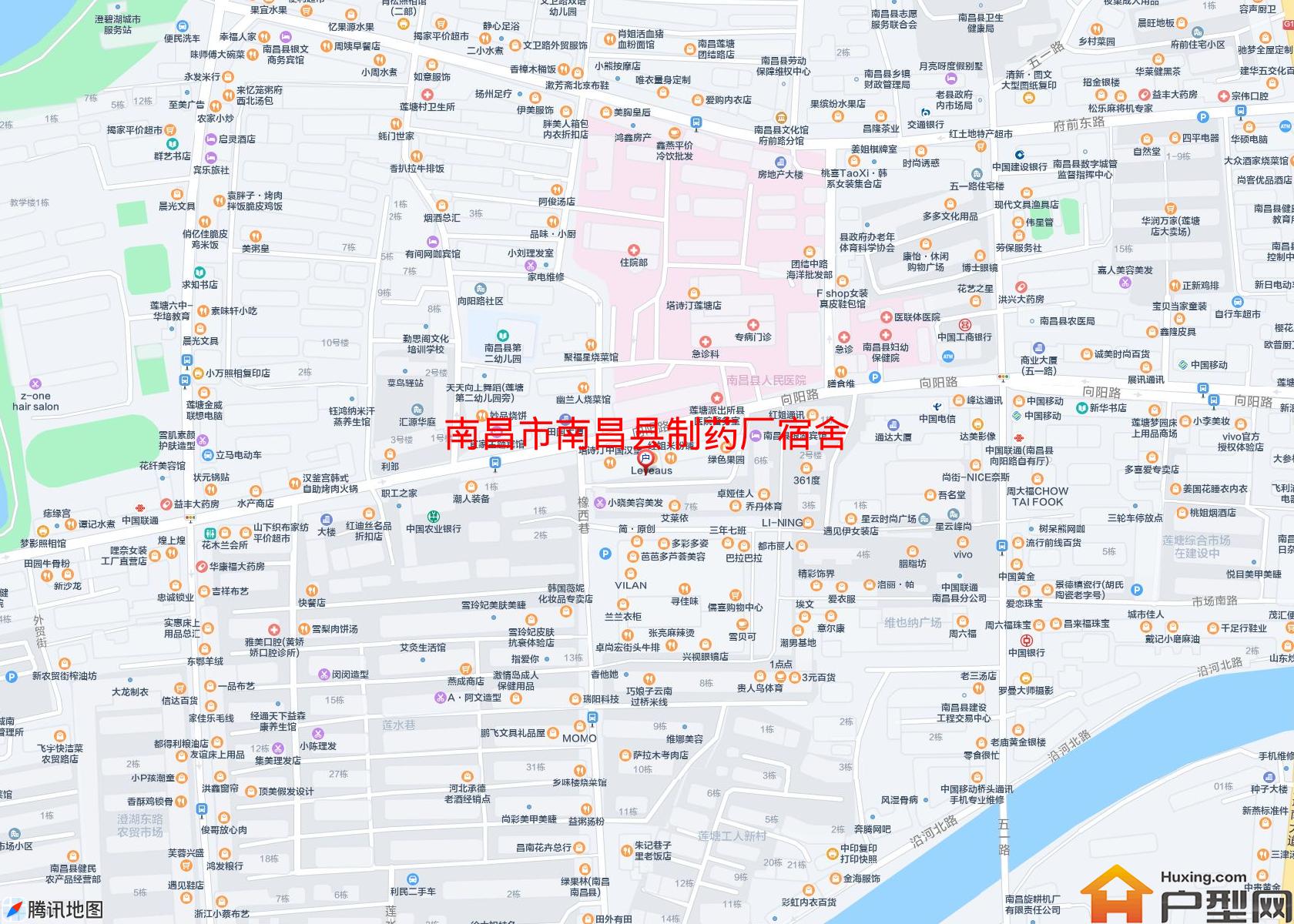 南昌县制药厂宿舍小区 - 户型网