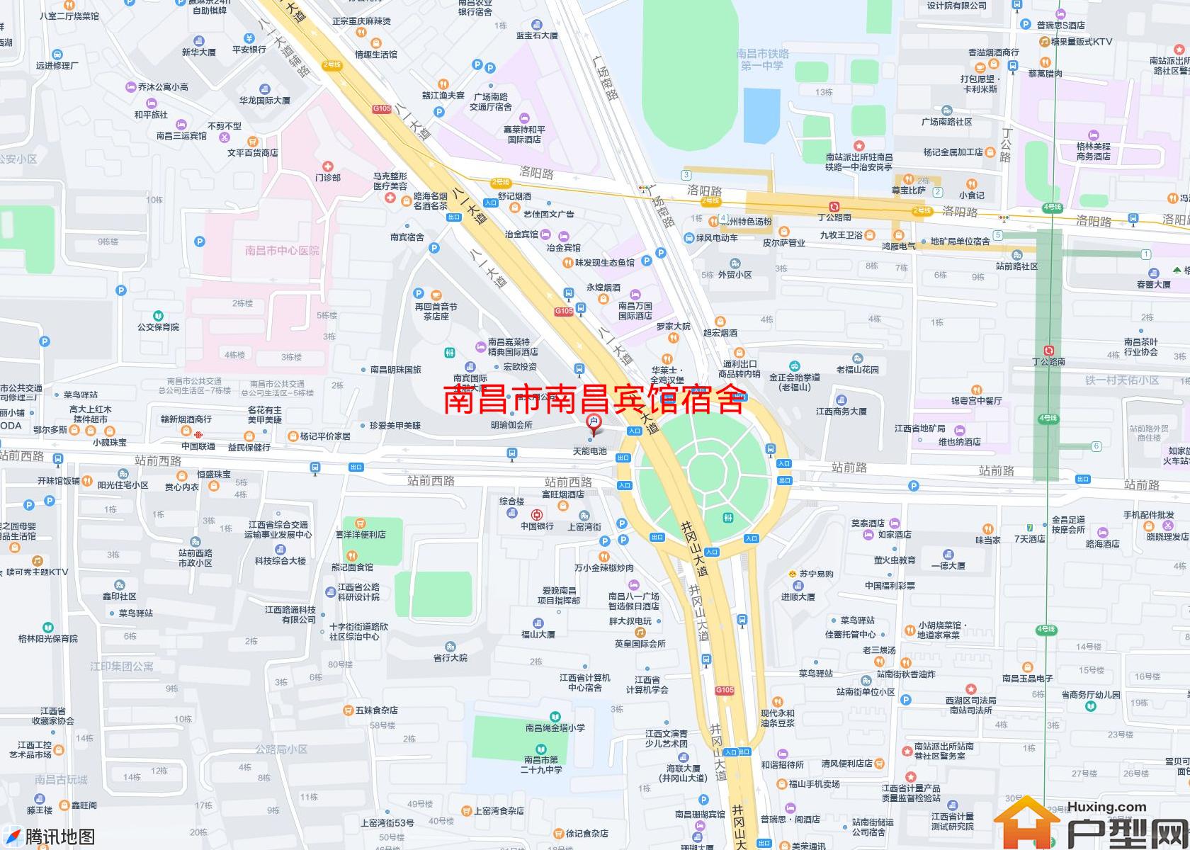 南昌宾馆宿舍小区 - 户型网