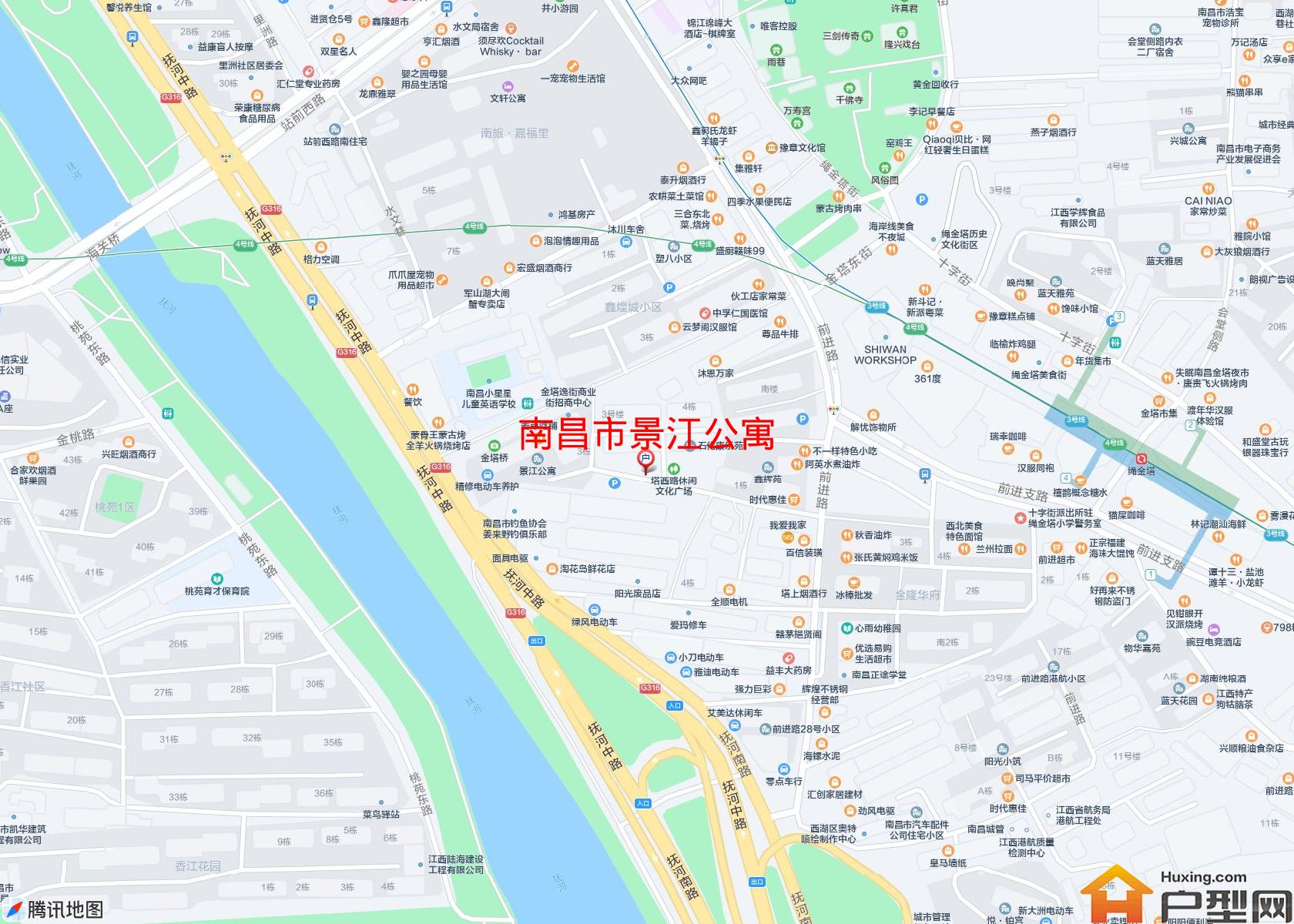 景江公寓小区 - 户型网