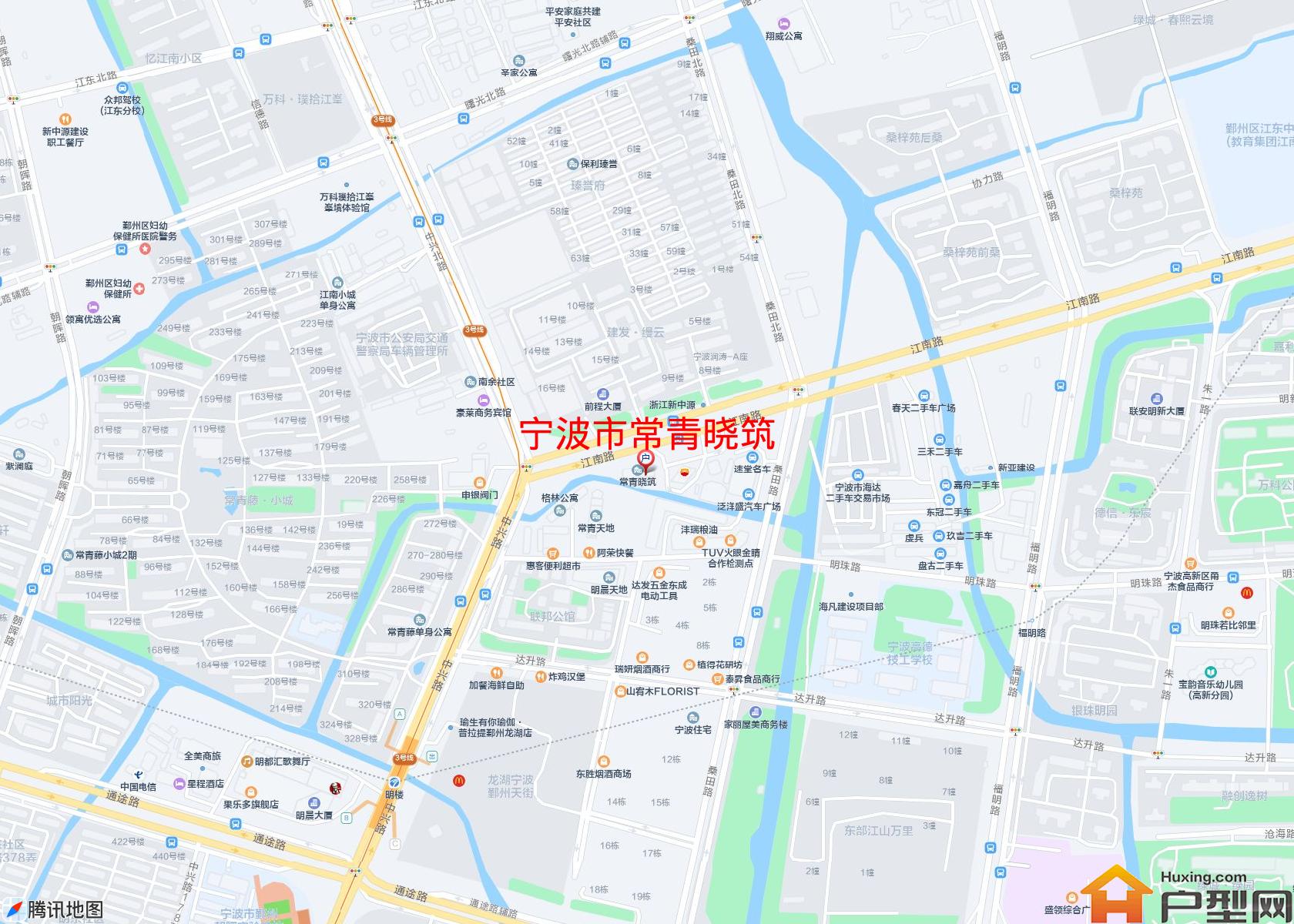 常青晓筑小区 - 户型网