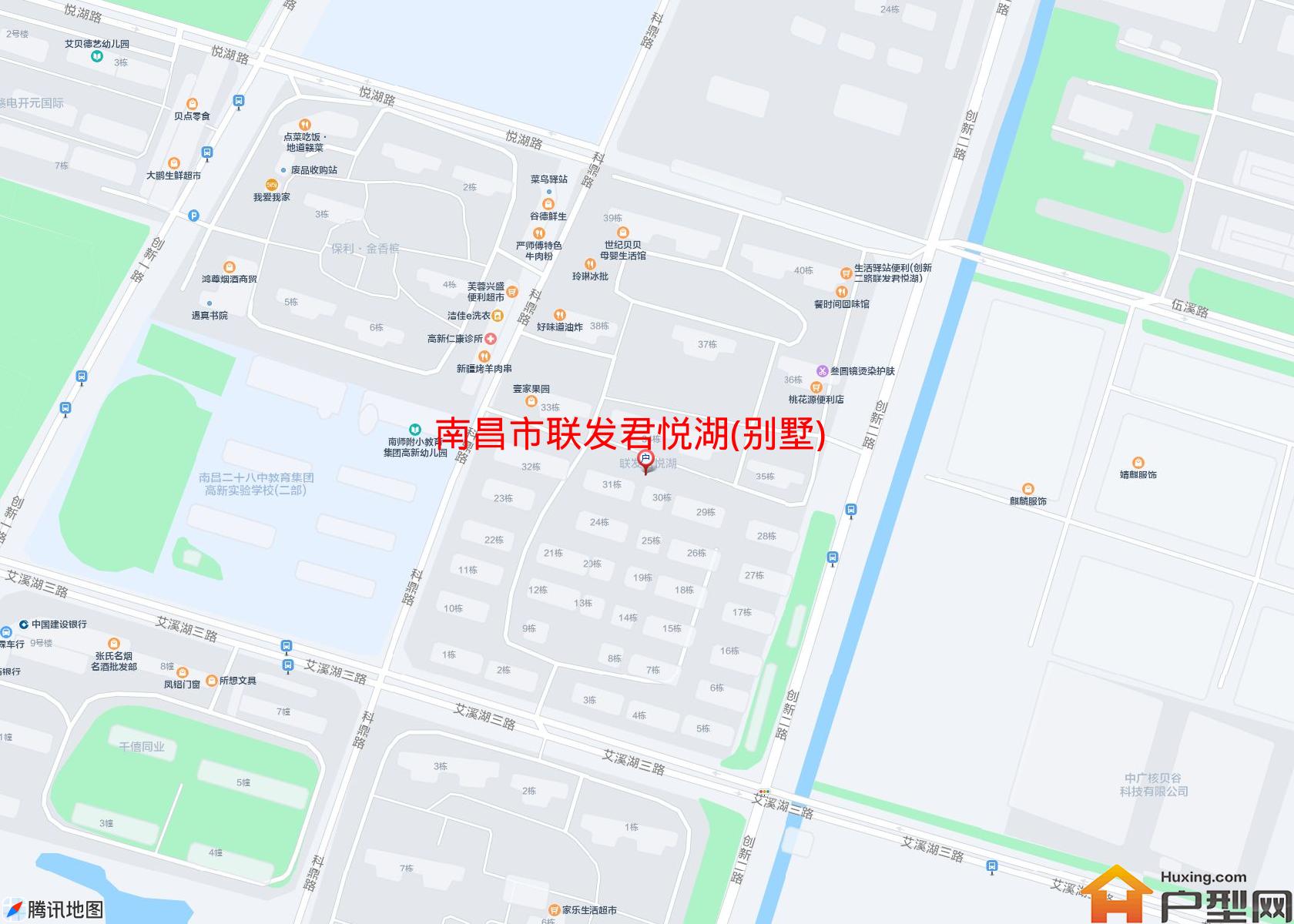 联发君悦湖(别墅)小区 - 户型网