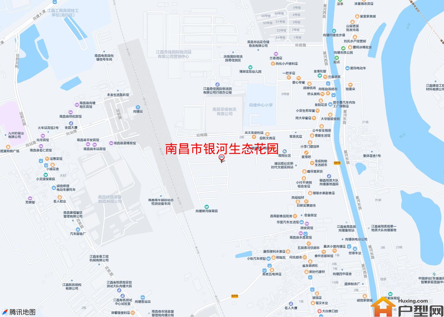 银河生态花园小区 - 户型网