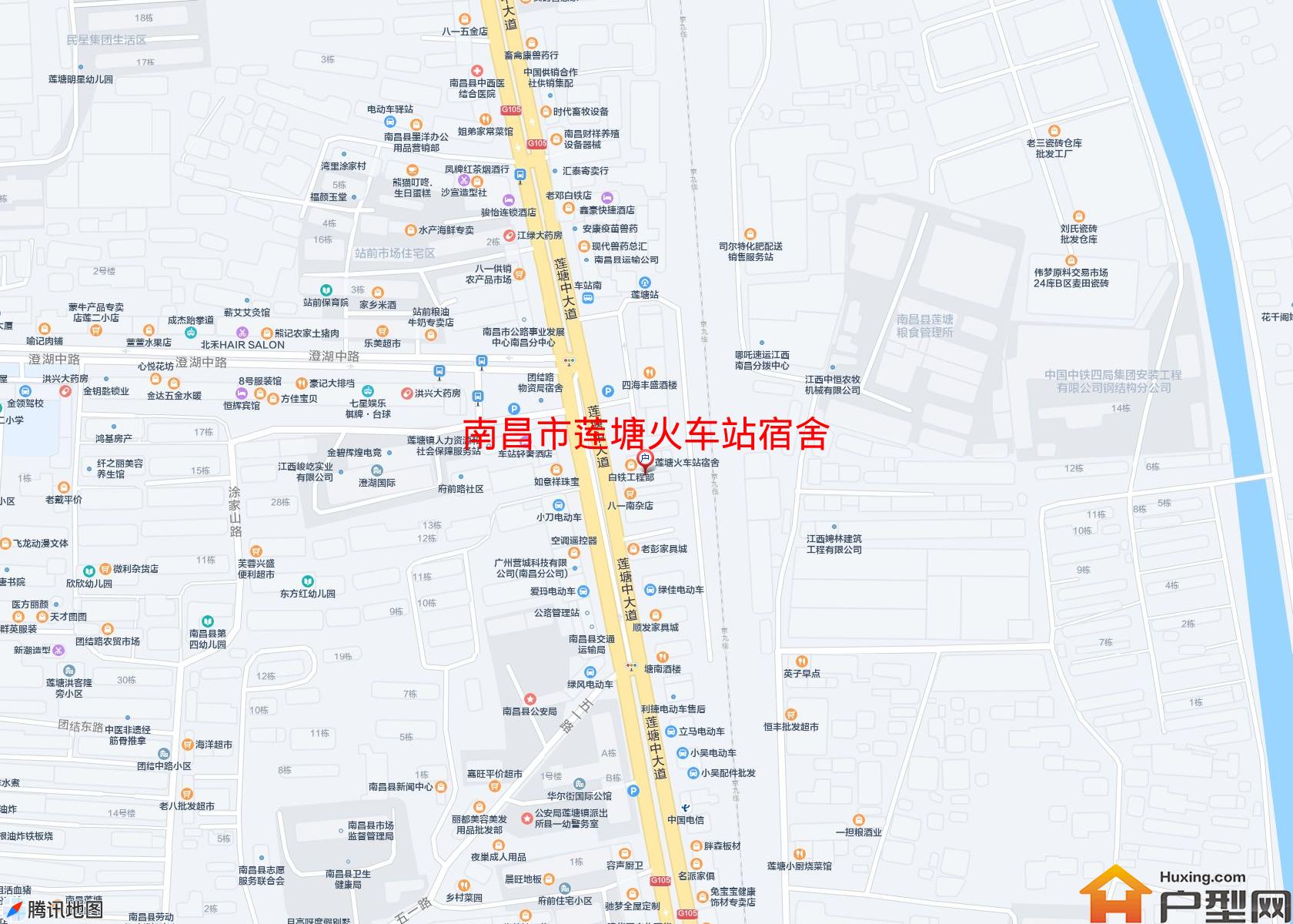 莲塘火车站宿舍小区 - 户型网