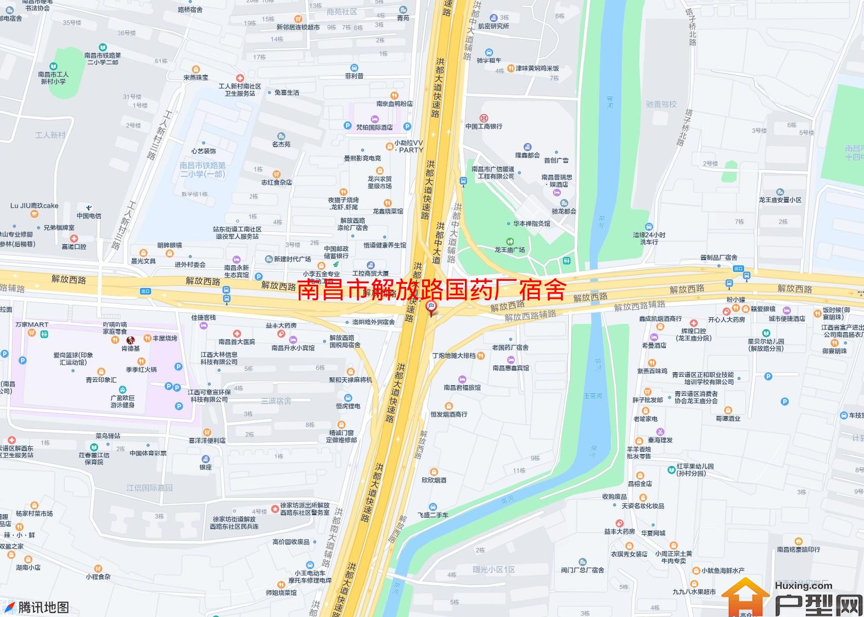 解放路国药厂宿舍小区 - 户型网