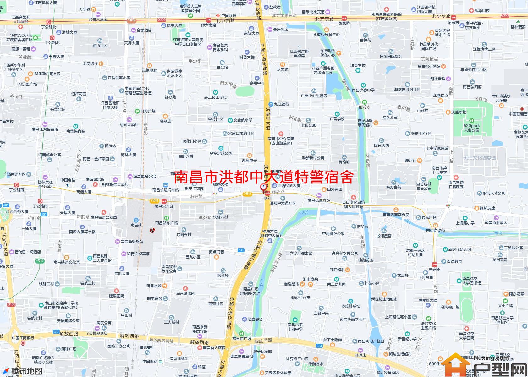 洪都中大道特警宿舍小区 - 户型网