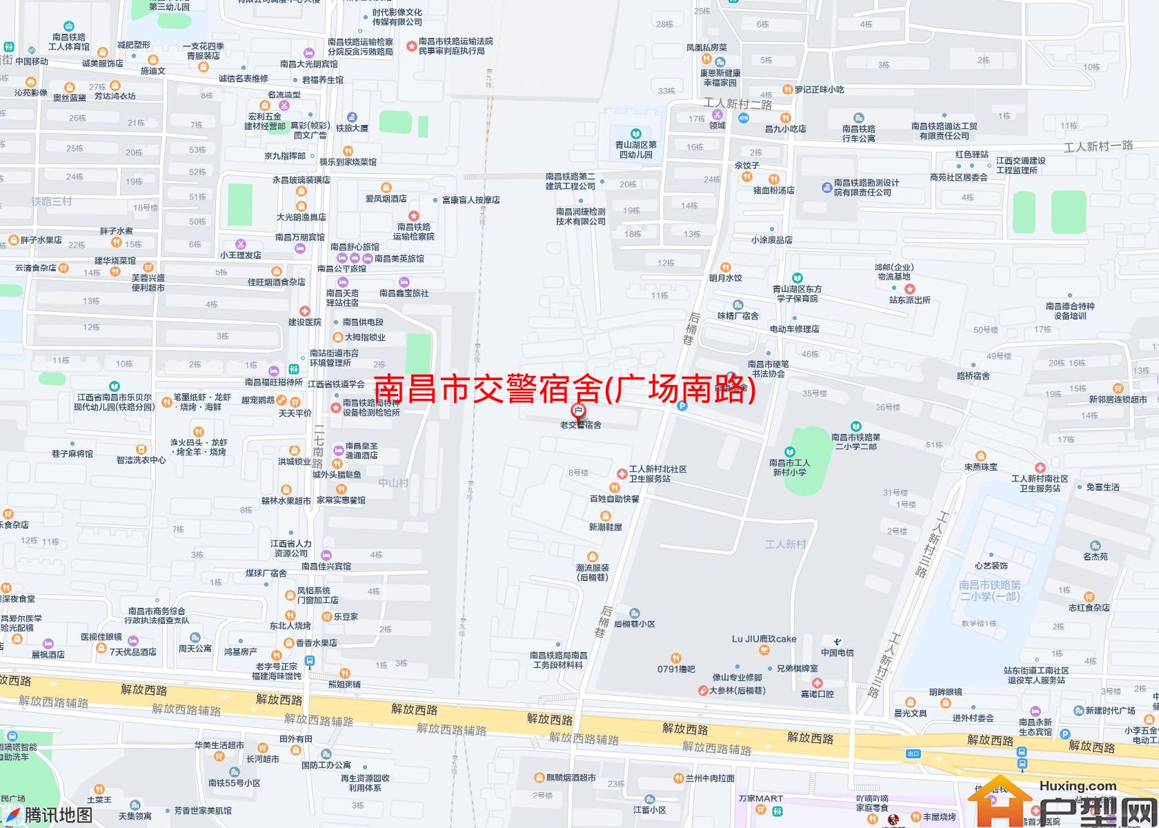 交警宿舍(广场南路)小区 - 户型网