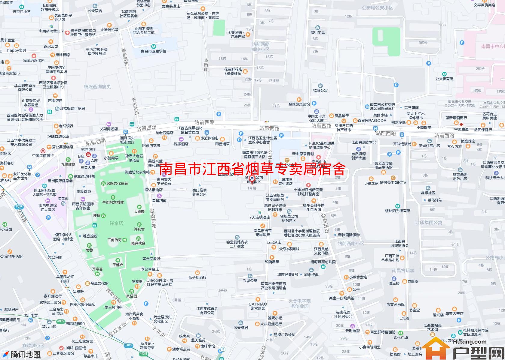江西省烟草专卖局宿舍西区小区 - 户型网
