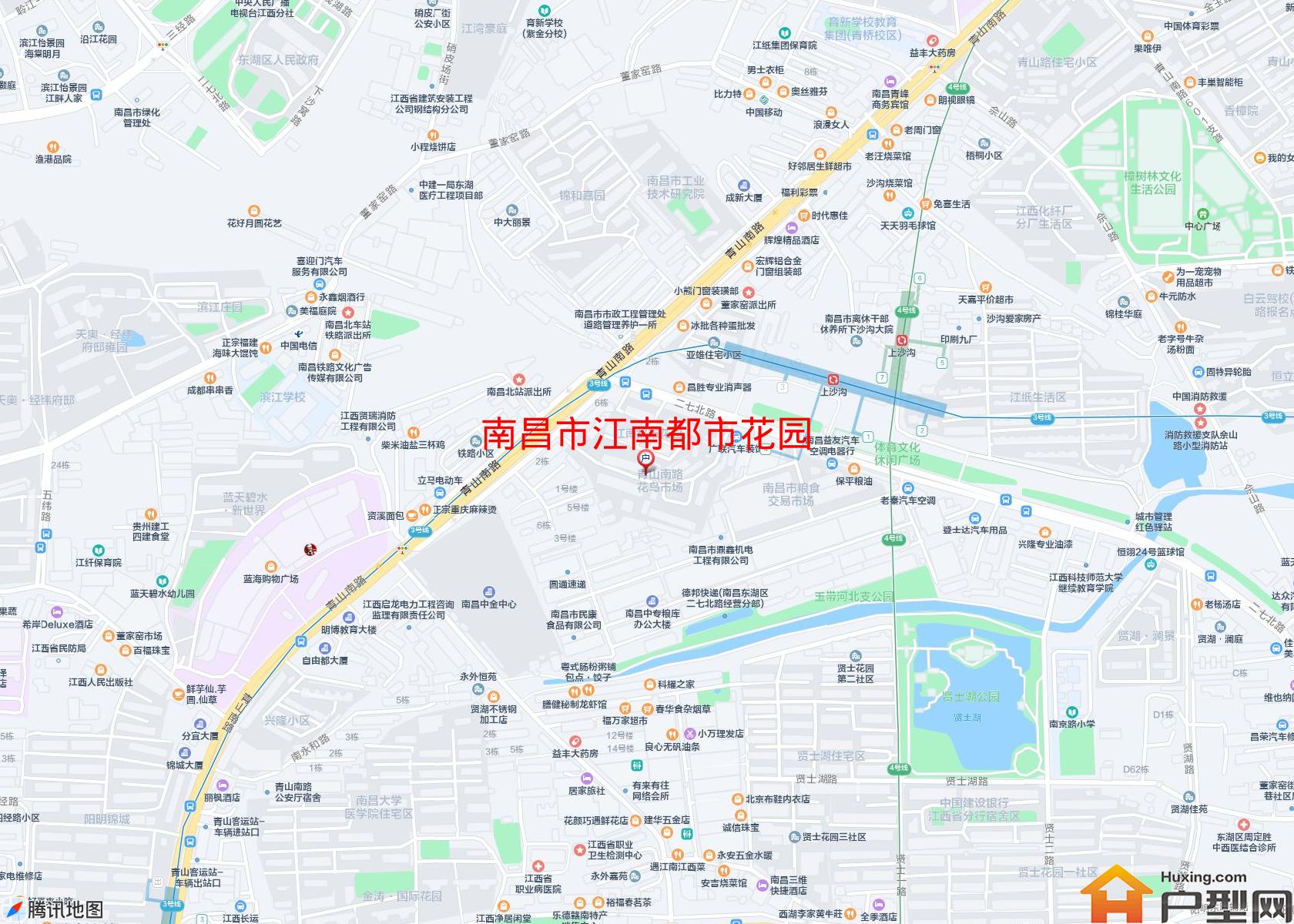 江南都市花园小区 - 户型网