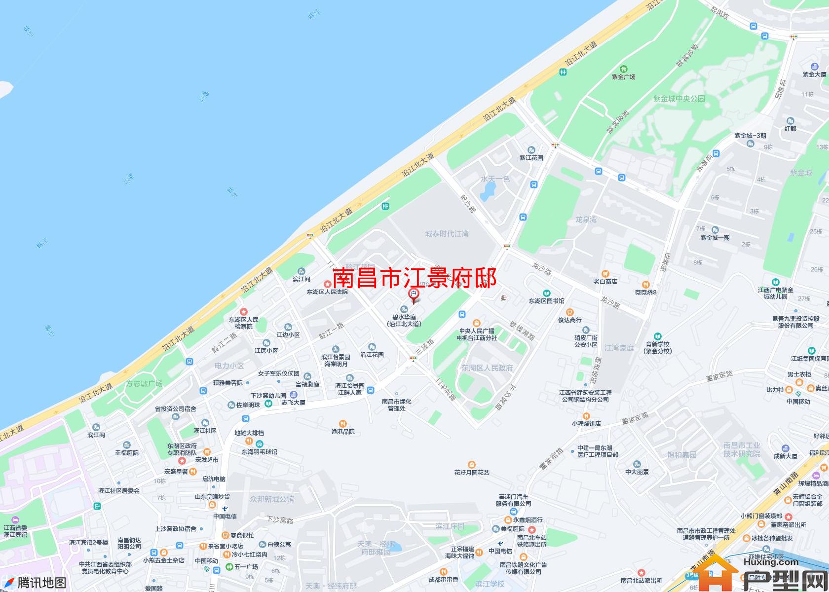 江景府邸小区 - 户型网