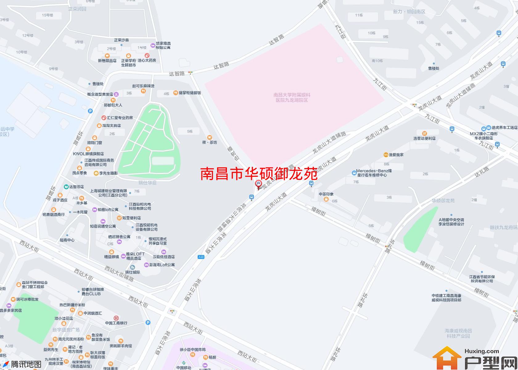 华硕御龙苑小区 - 户型网