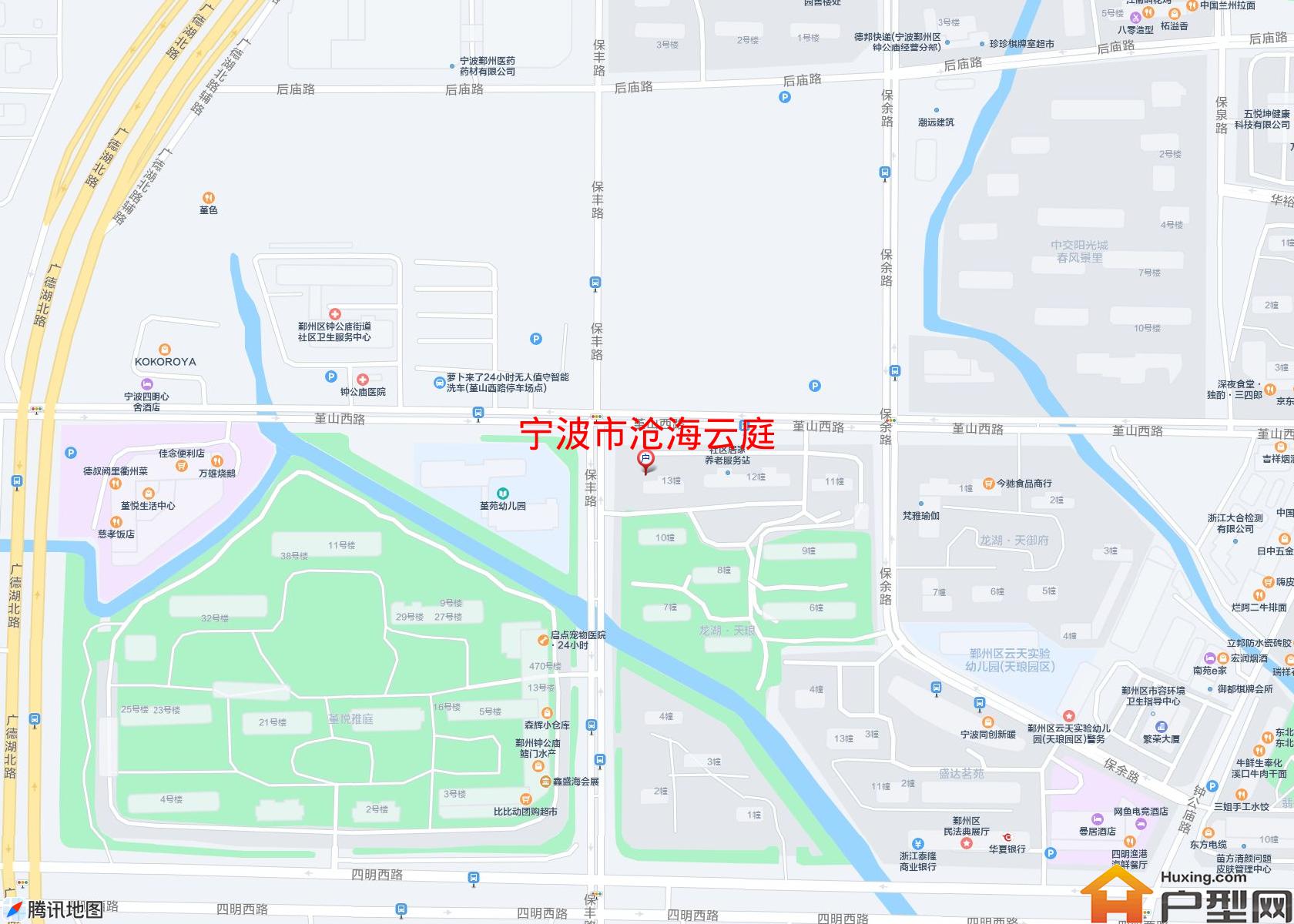 沧海云庭小区 - 户型网