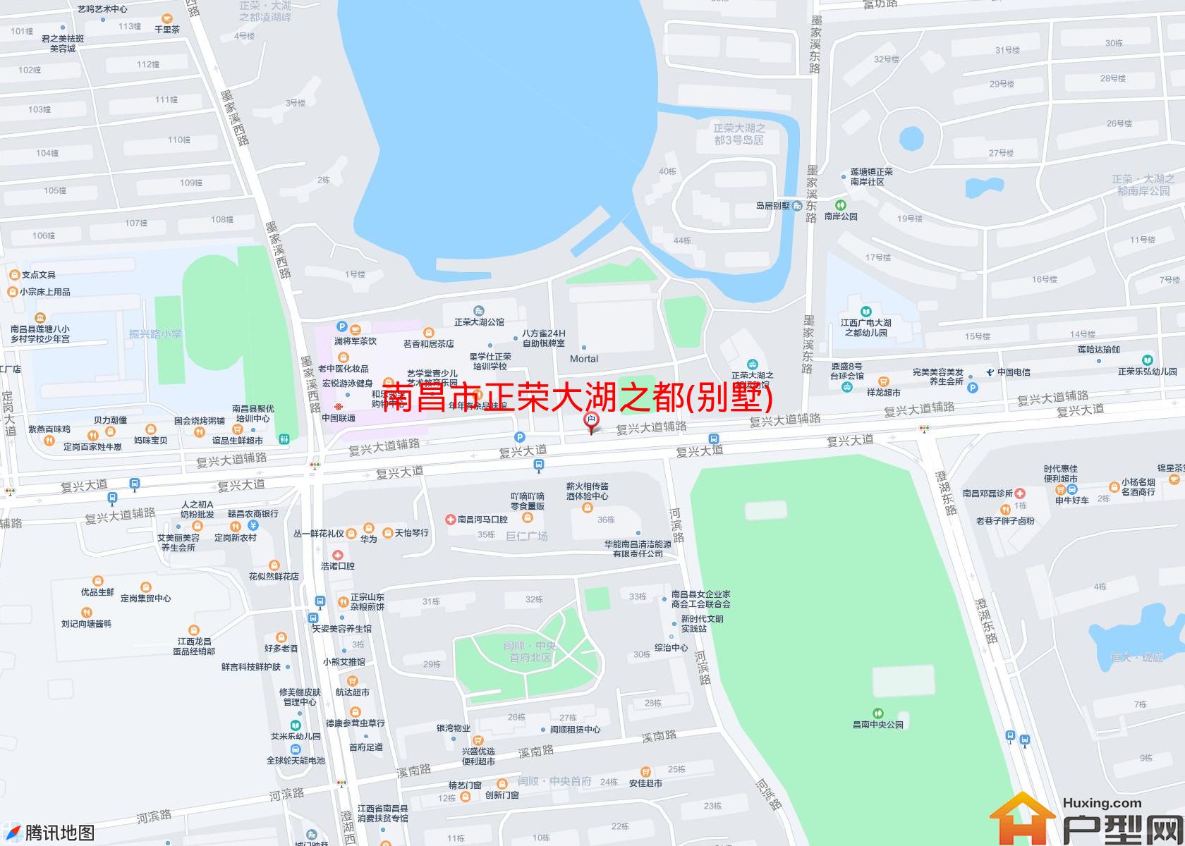 正荣大湖之都(别墅)小区 - 户型网