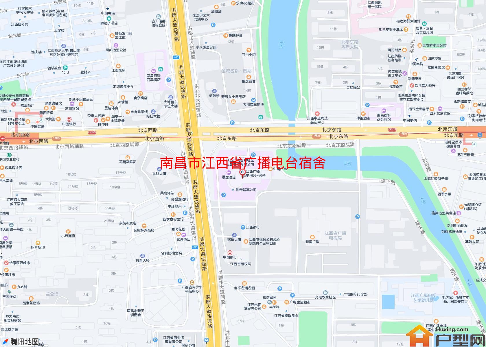 江西省广播电台宿舍小区 - 户型网