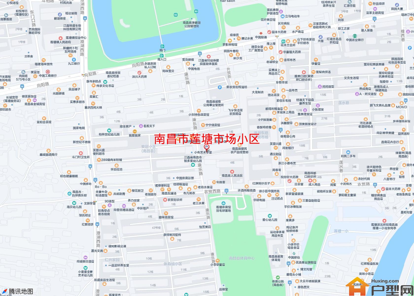 莲塘市场小区小区 - 户型网
