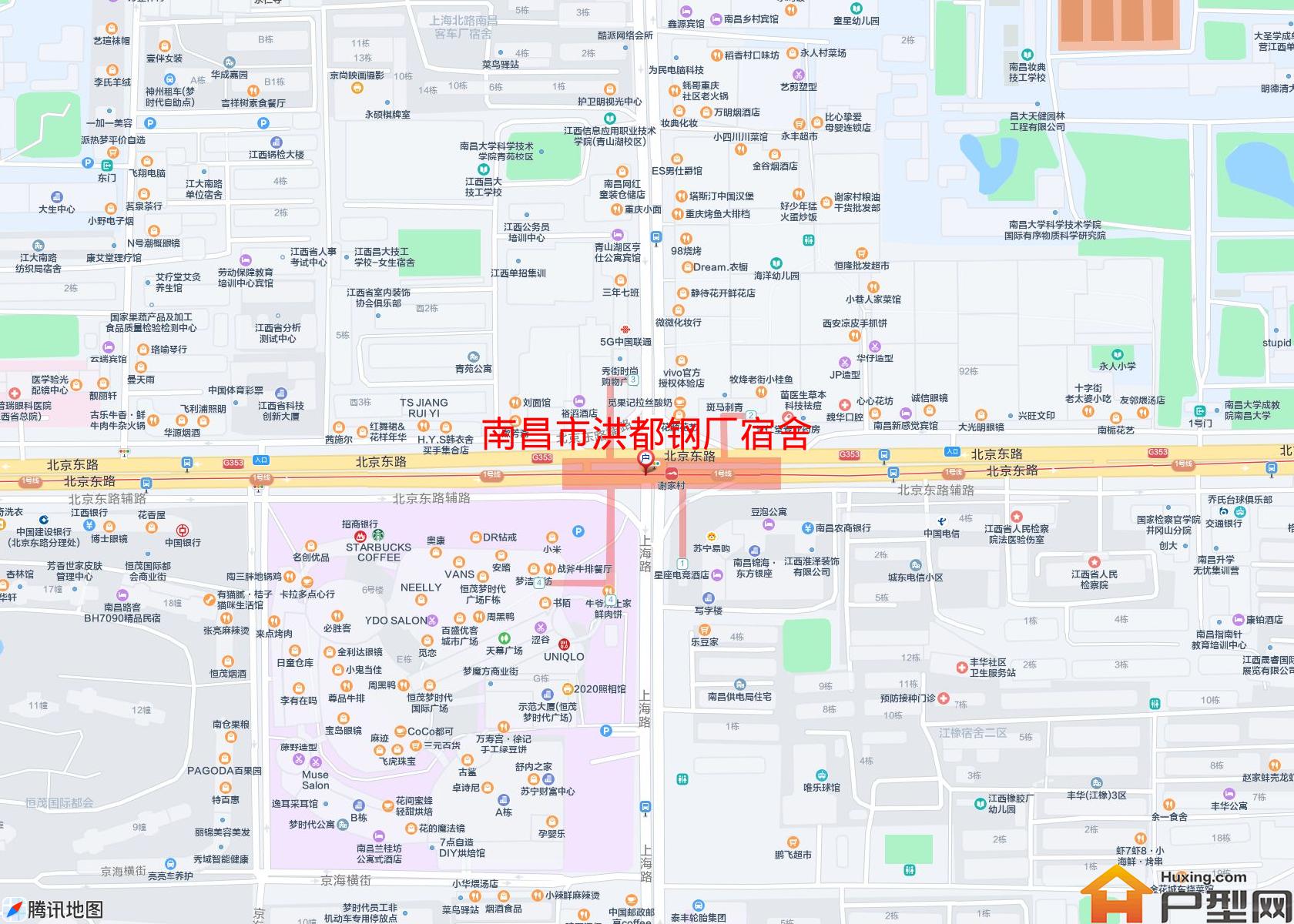 洪都钢厂宿舍小区 - 户型网
