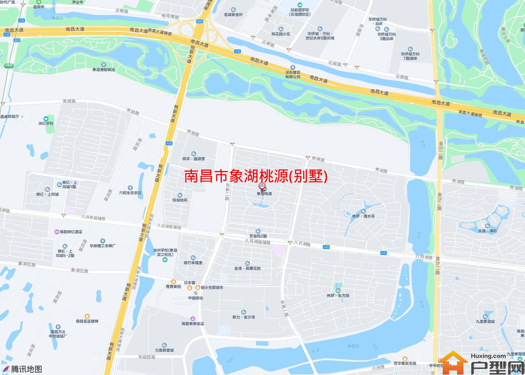 象湖桃源(别墅)小区 - 户型网