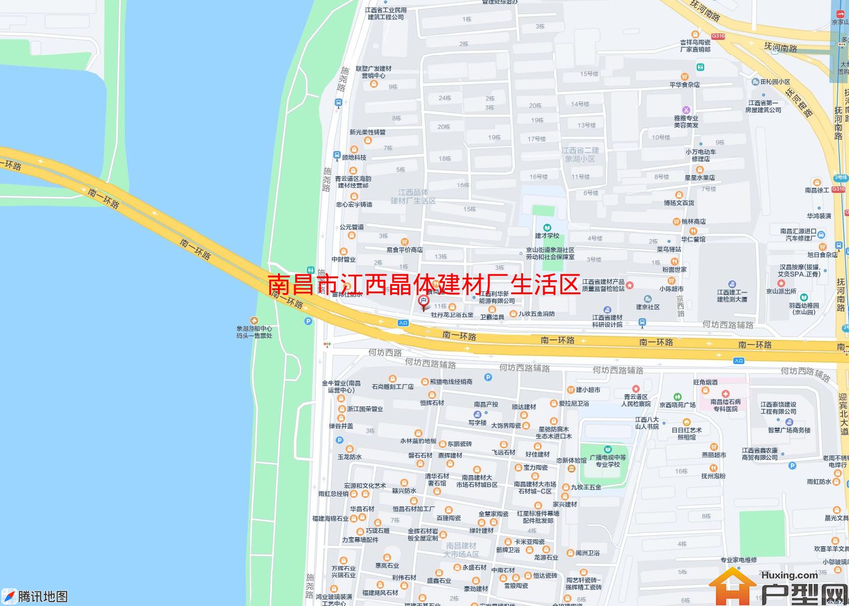 江西晶体建材厂生活区小区 - 户型网
