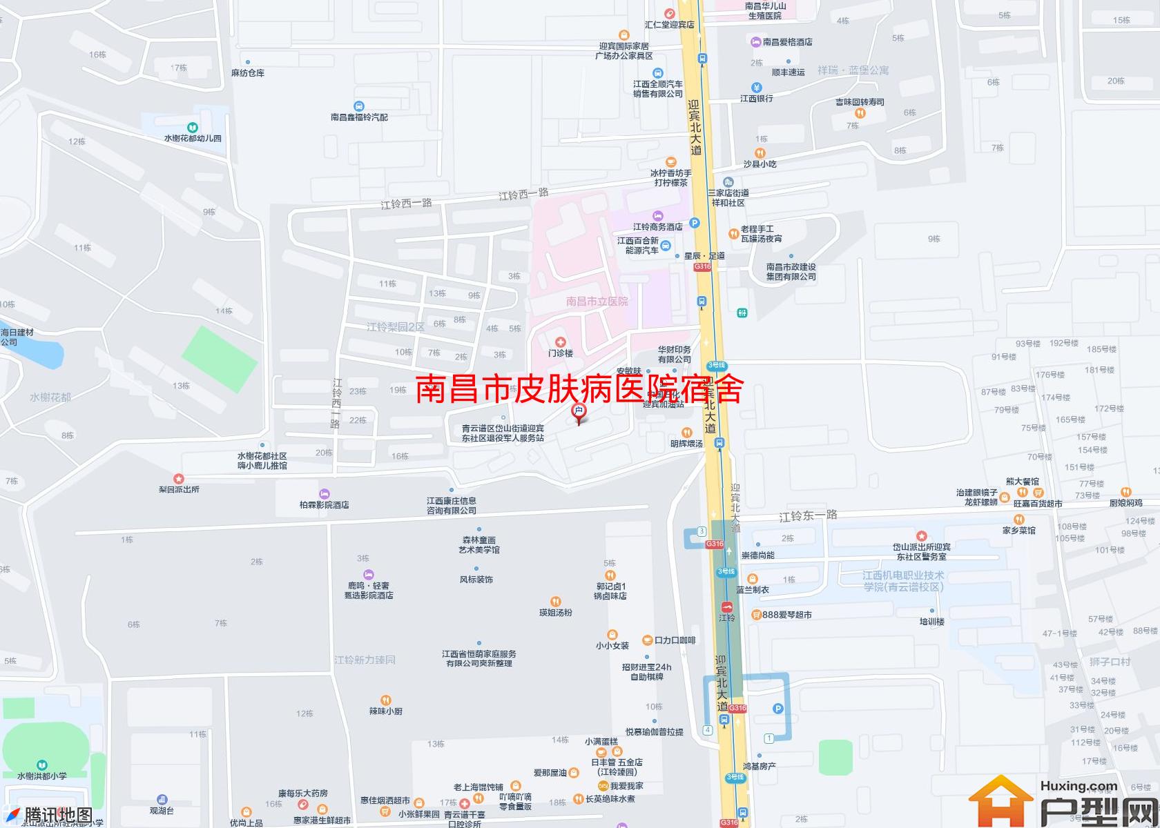 皮肤病医院宿舍小区 - 户型网