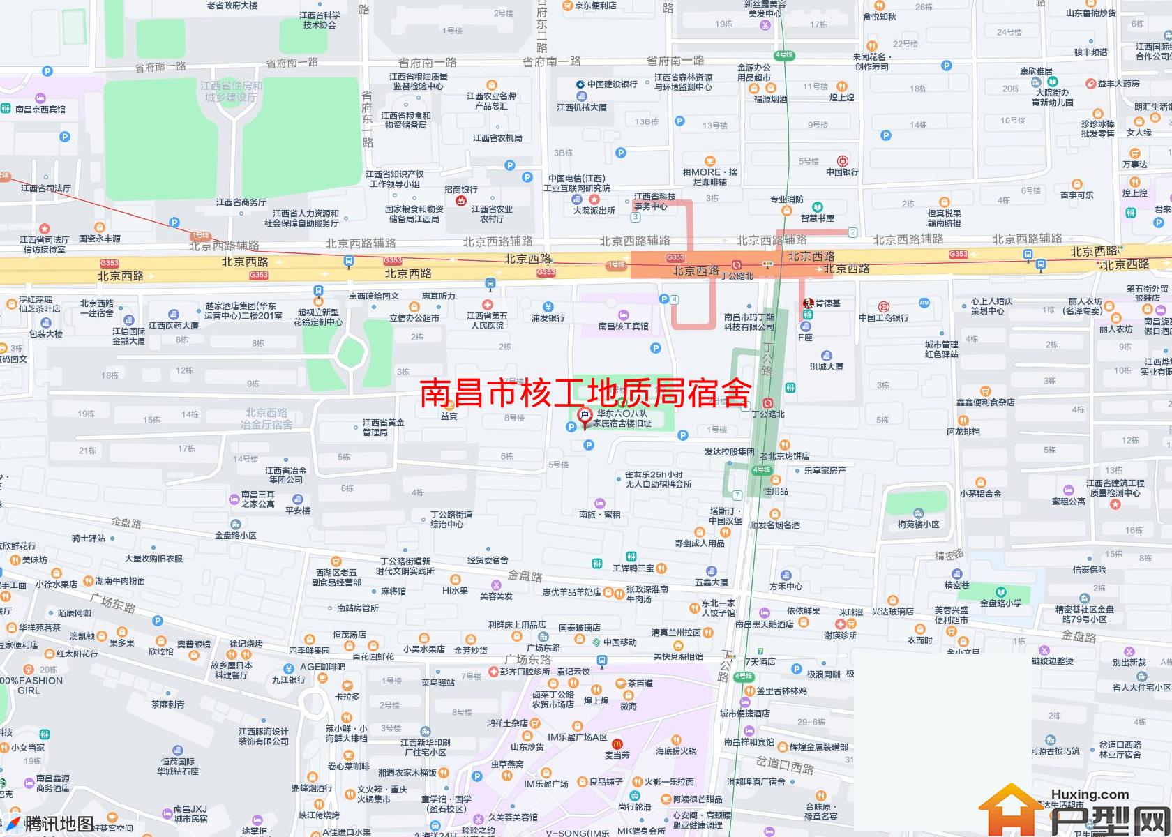 核工地质局宿舍小区 - 户型网